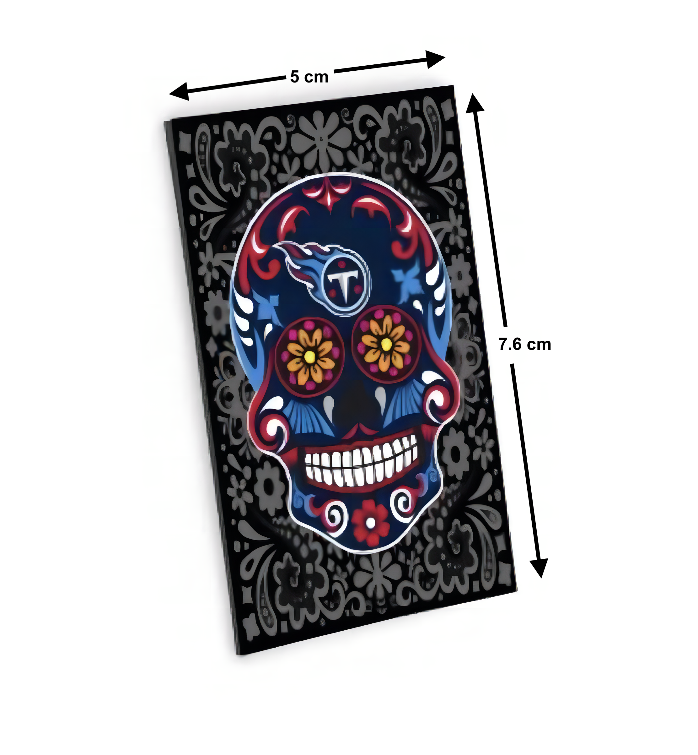 Imán Aminco Sugar Skull Pattern Titans