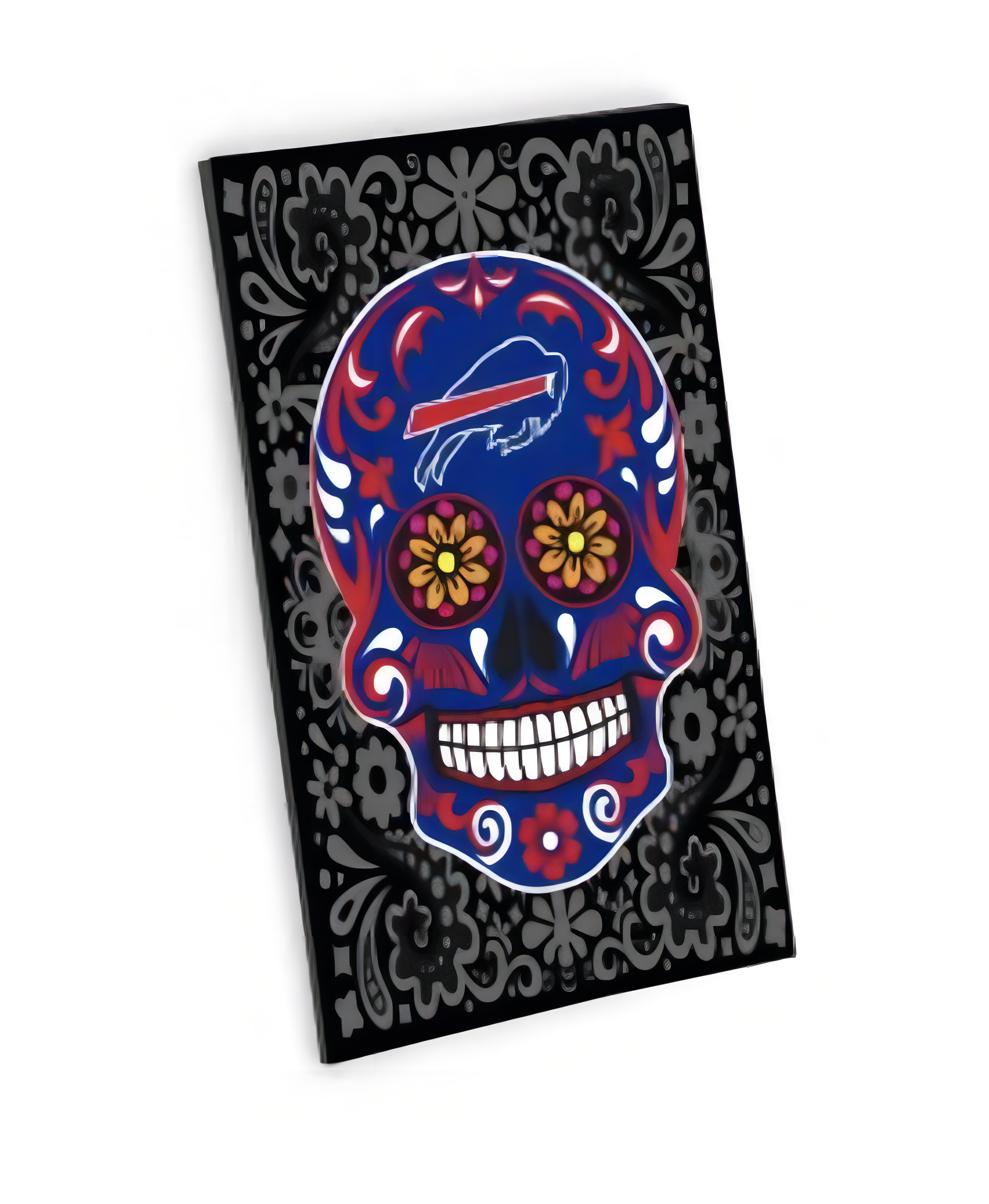 Imán Aminco Sugar Skull Pattern Bills