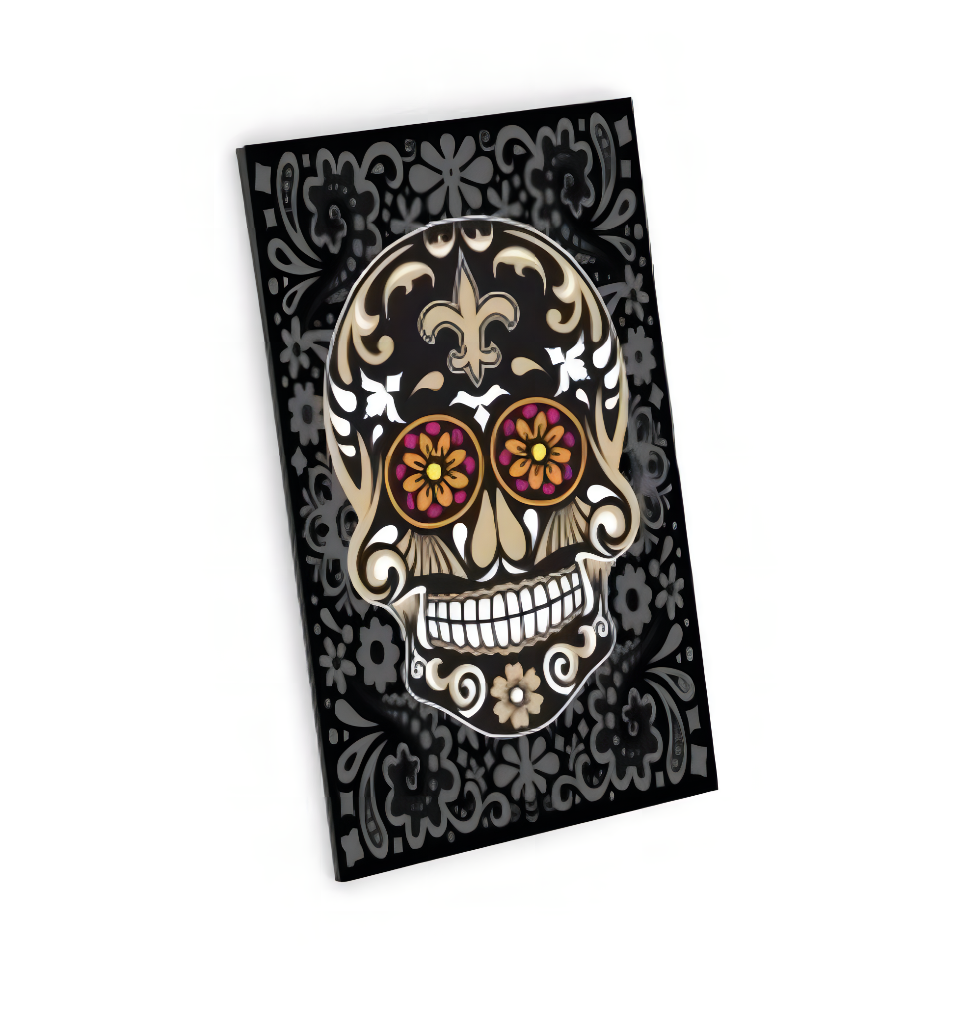 Imán Aminco Sugar Skull Pattern Saints