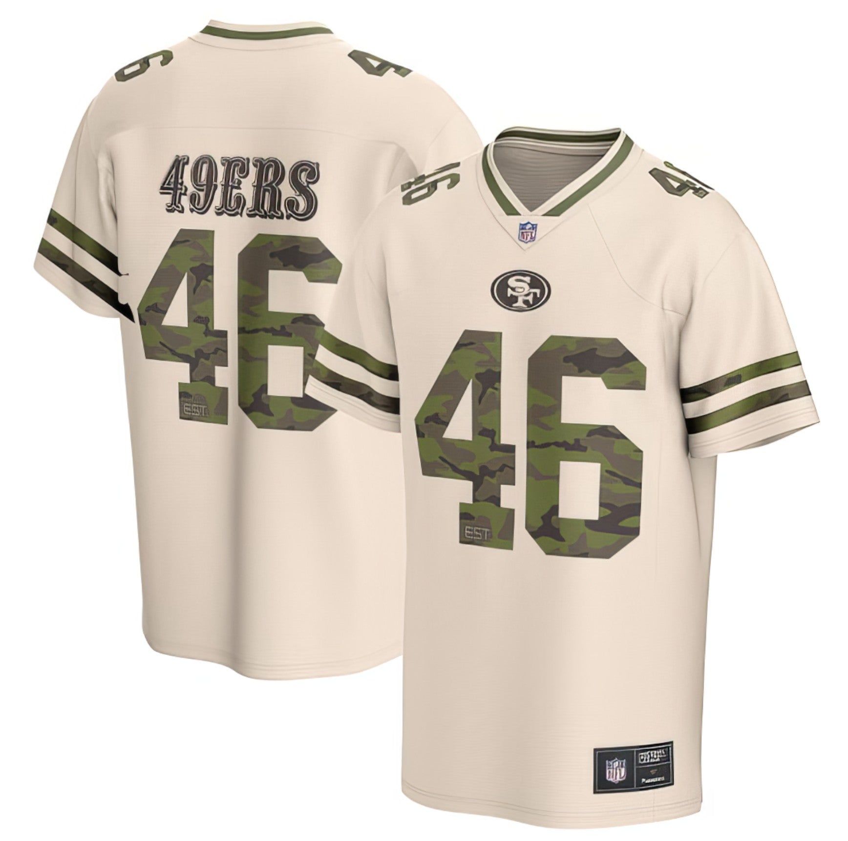 Jersey Foundation Camo NFL San Francisco 49ers