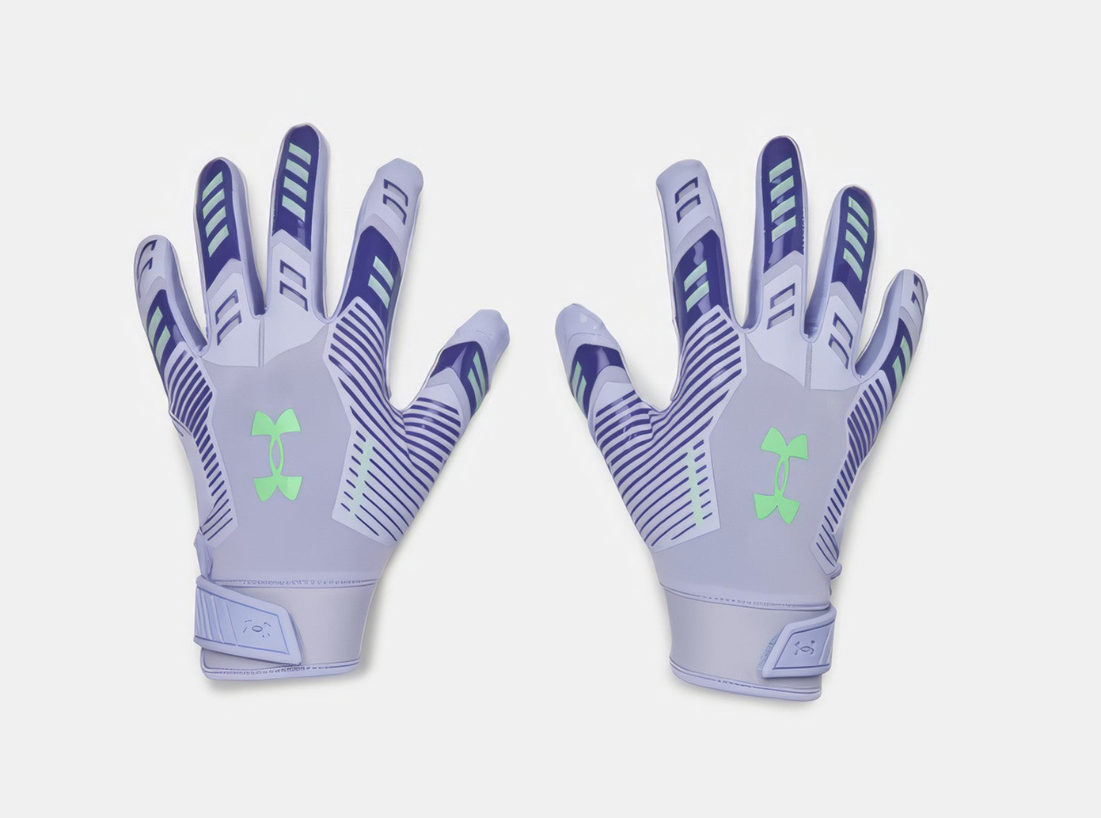 Guante Under Armour F9 Nitro Celeste Para Mujer