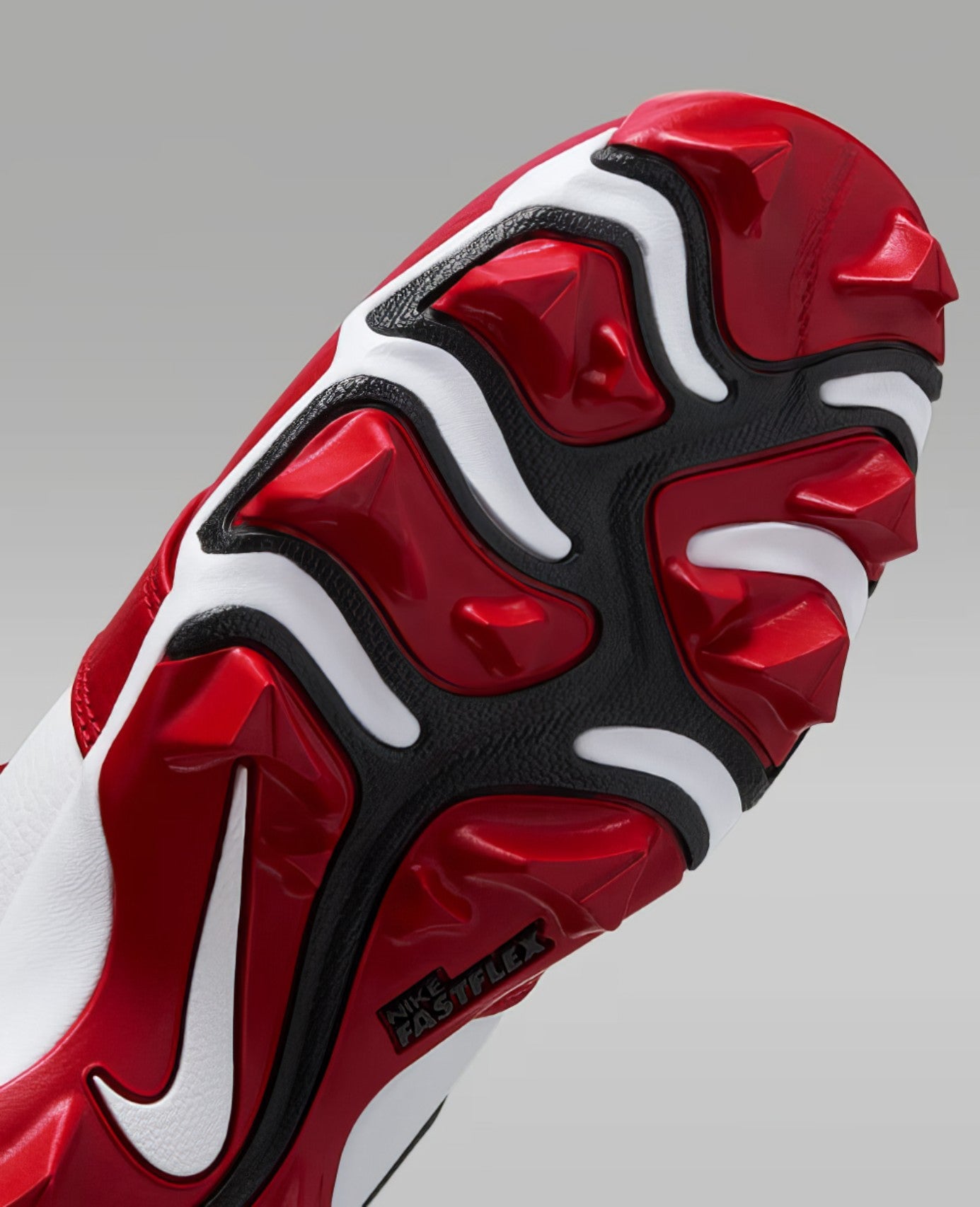 Zapato Cleats Nike Jordan 1 Low 25 Youth Blanco/Rojo