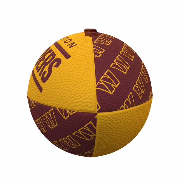 Balón Rubber Mini Size Logo NFL Commanders