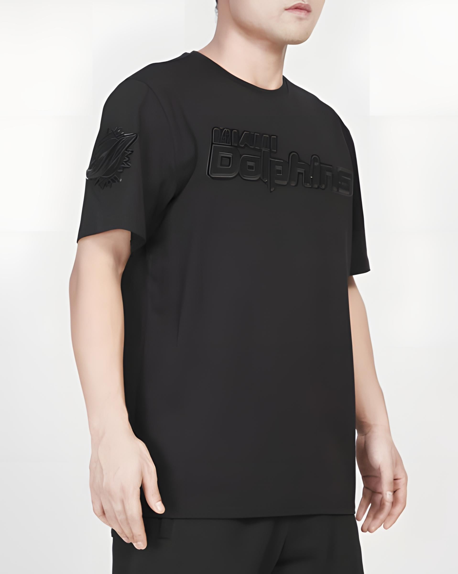 Playera Fútbol Americano Triple Black NFL Dolphins