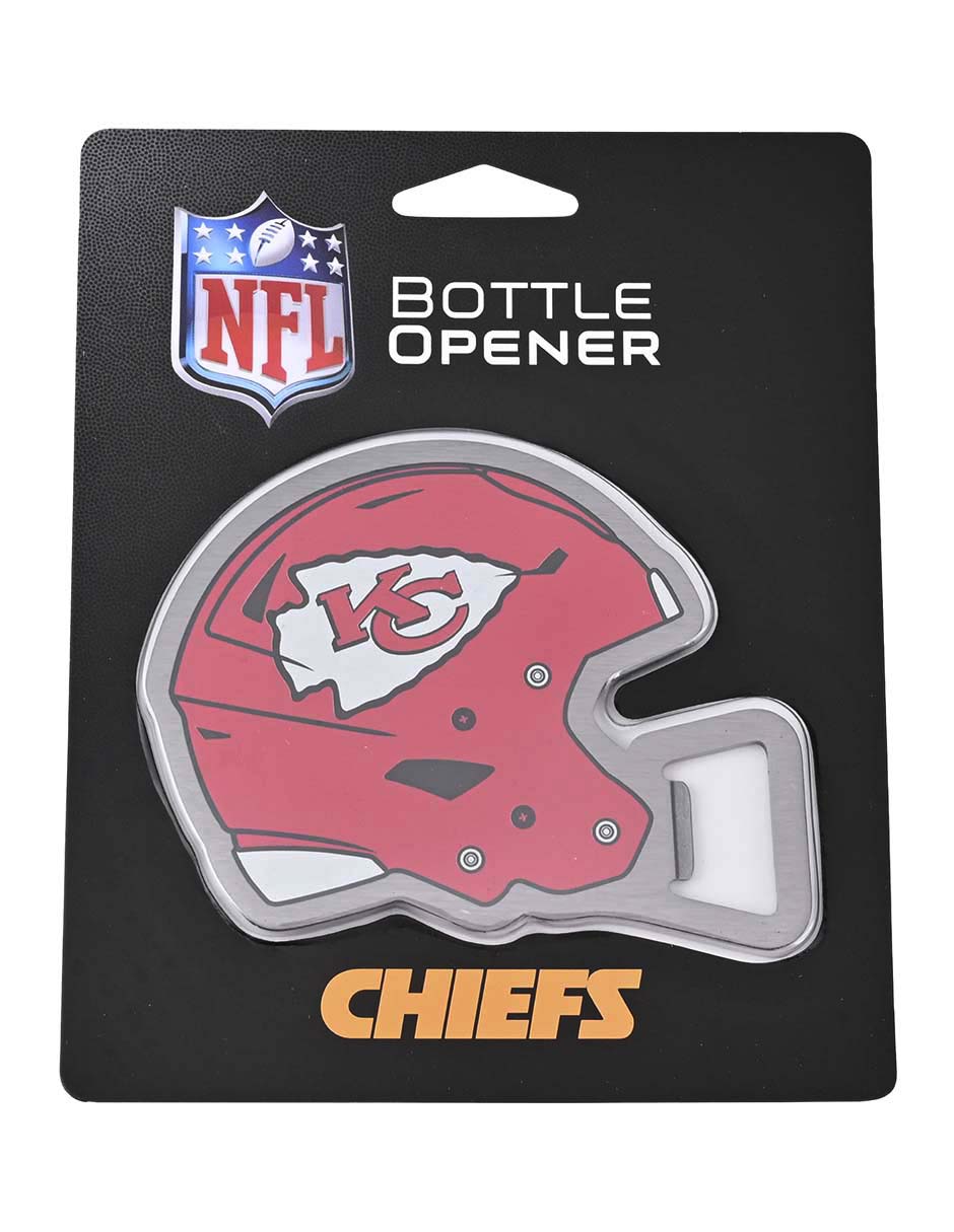 Imán Destapador De Botella Casco NFL Kansas City Chiefs