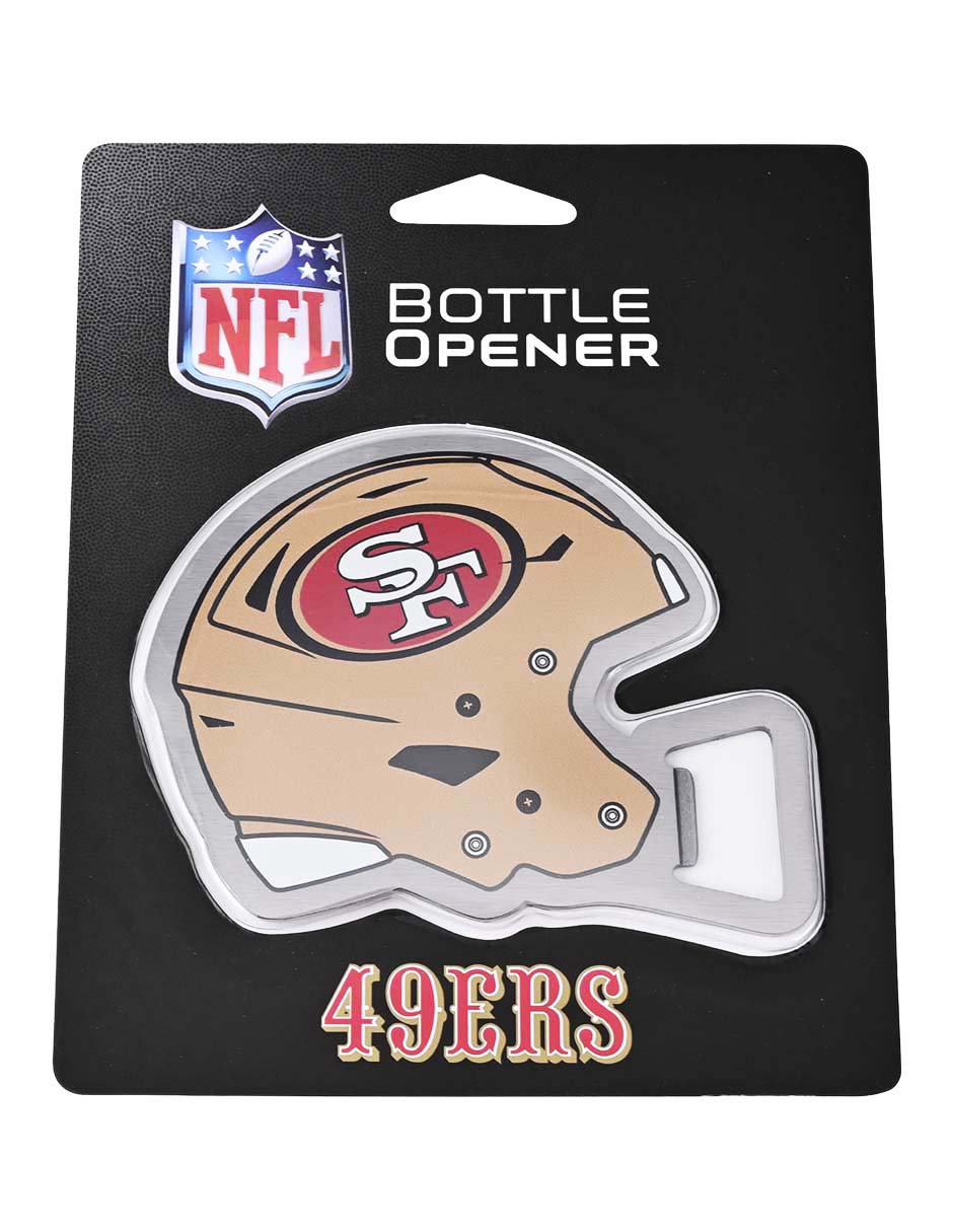 Imán Destapador De Botella Casco NFL San Francisco 49ers