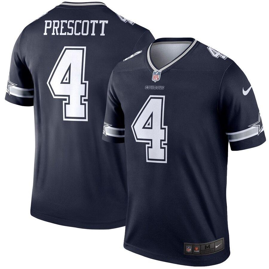 Jersey Legend Dallas Cowboys Dak Prescott TC Adulto