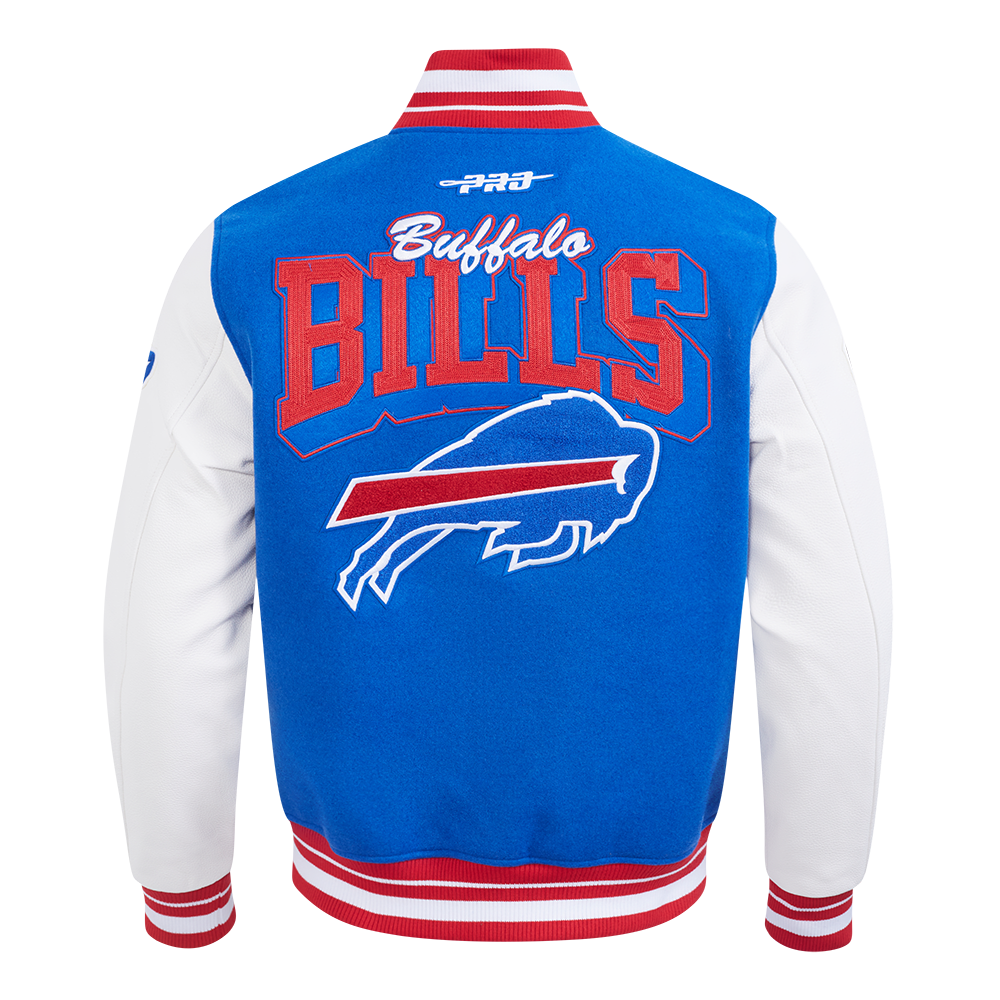 Chamarra Varsity Pro Standard Team Badge Buffalo Bills