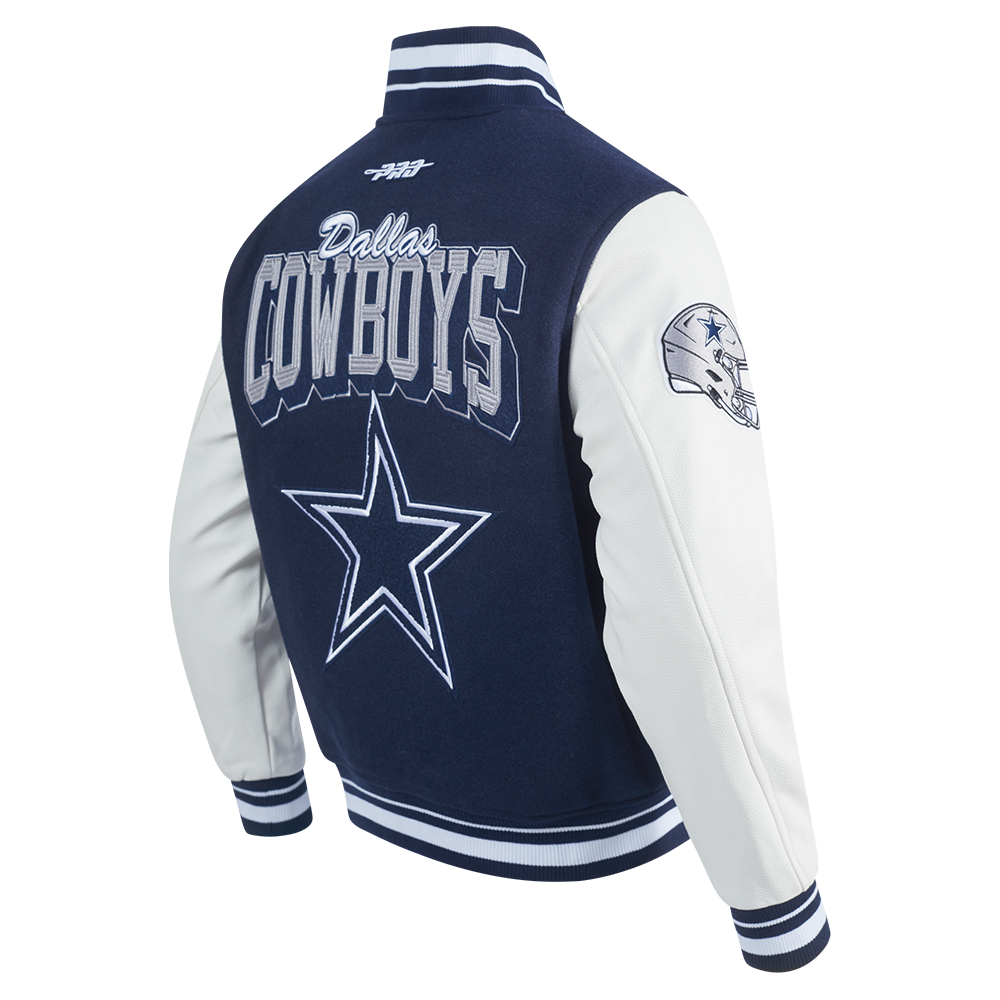 Chamarra Varsity Pro Standard Team Badge Dallas Cowboys