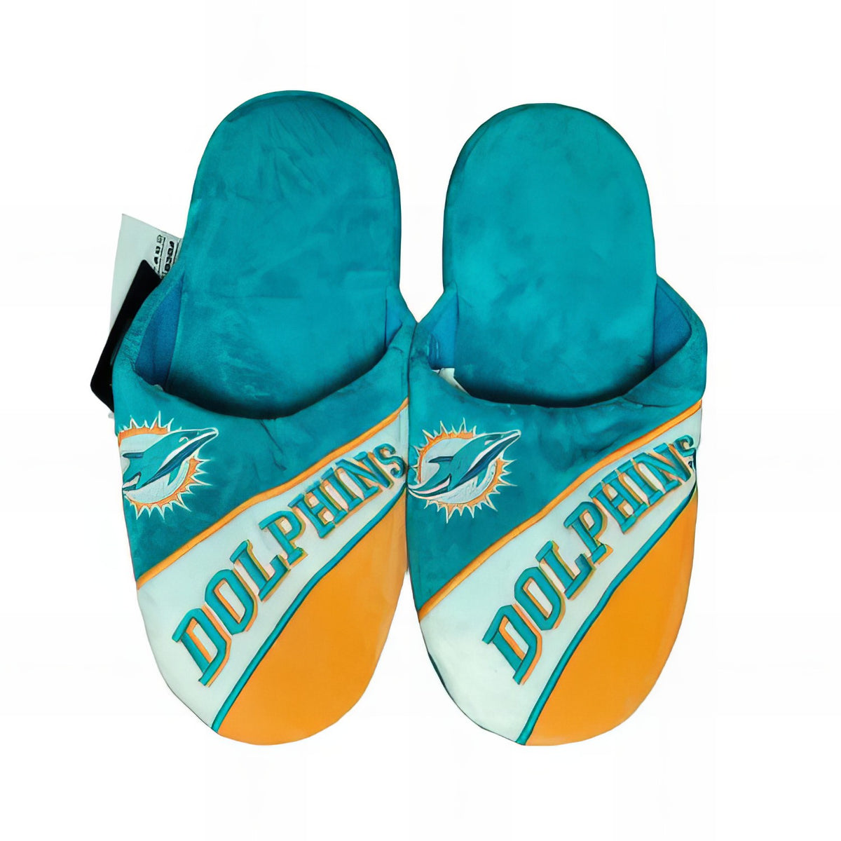 Pantuflas Afelpadas Suaves Foco Curve NFL Miami Dolphins