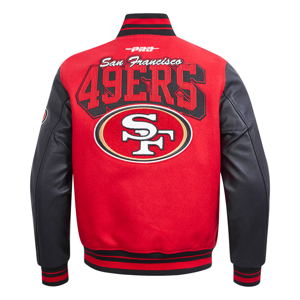 Chamarra Varsity Pro Standard Team Badge San Francisco 49ers