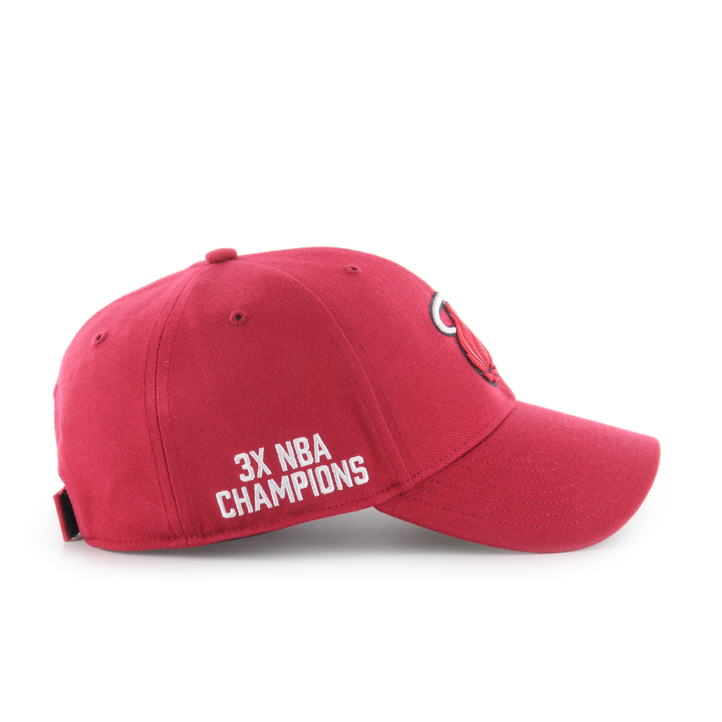 Gorra Ajustable 47 Brand MVP NBA Heat 3X Champions