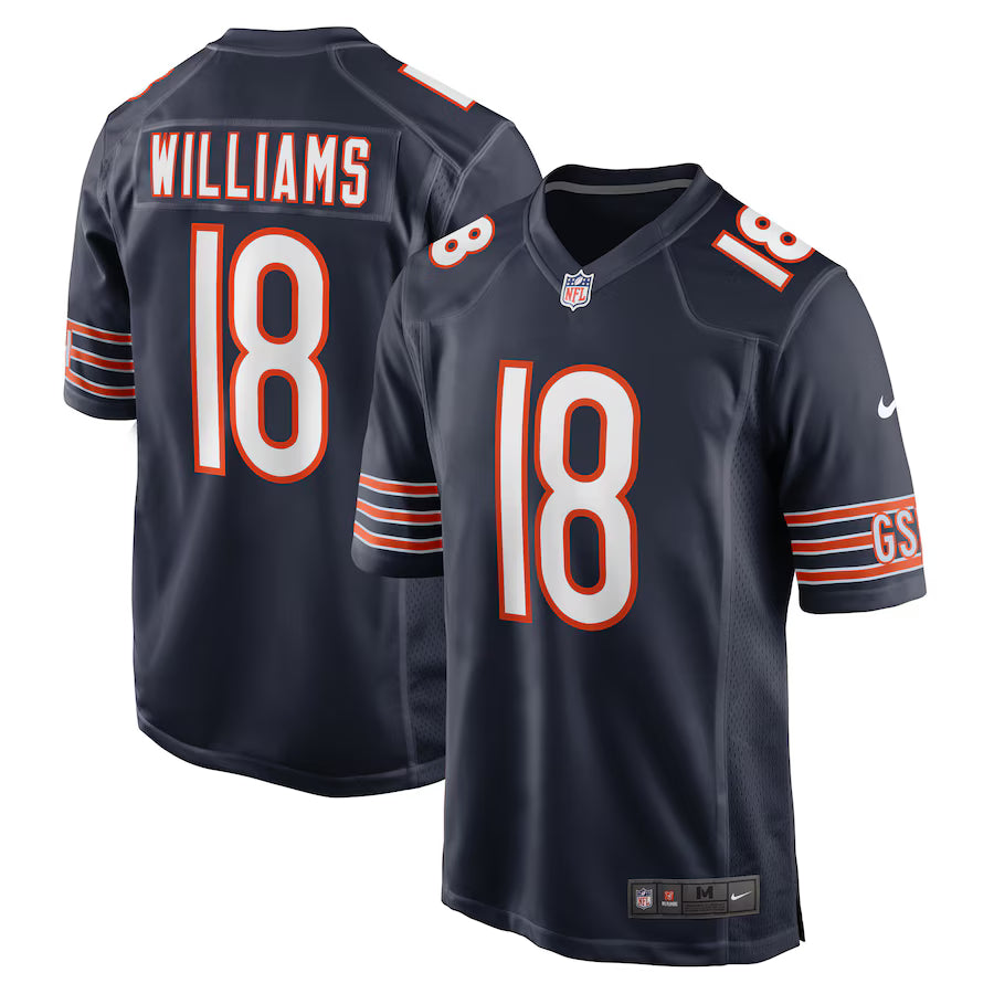 Jersey Game NFL Chicago Bears Caleb Williams TC Adulto