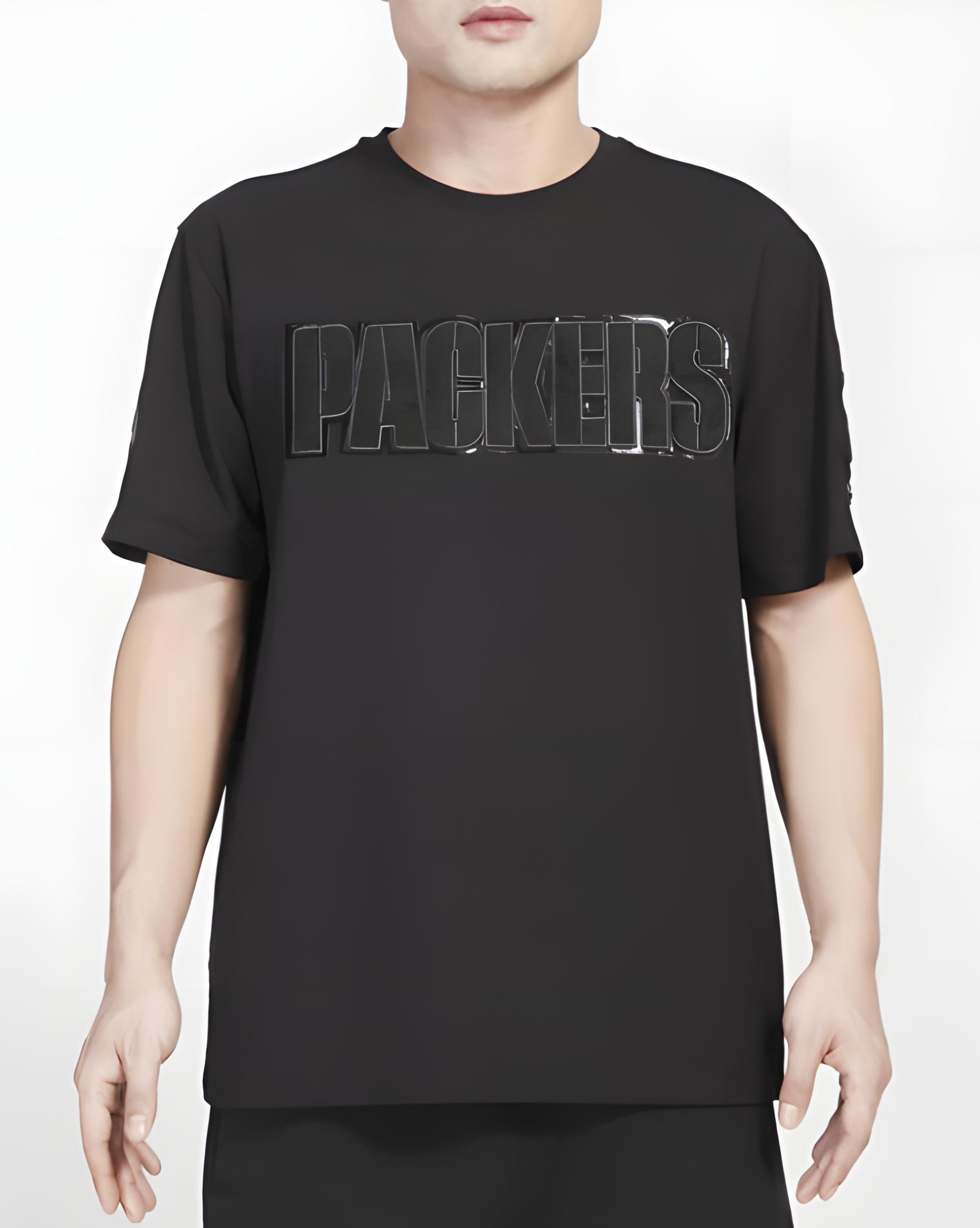 Playera Fútbol Americano Triple Black NFL Packers