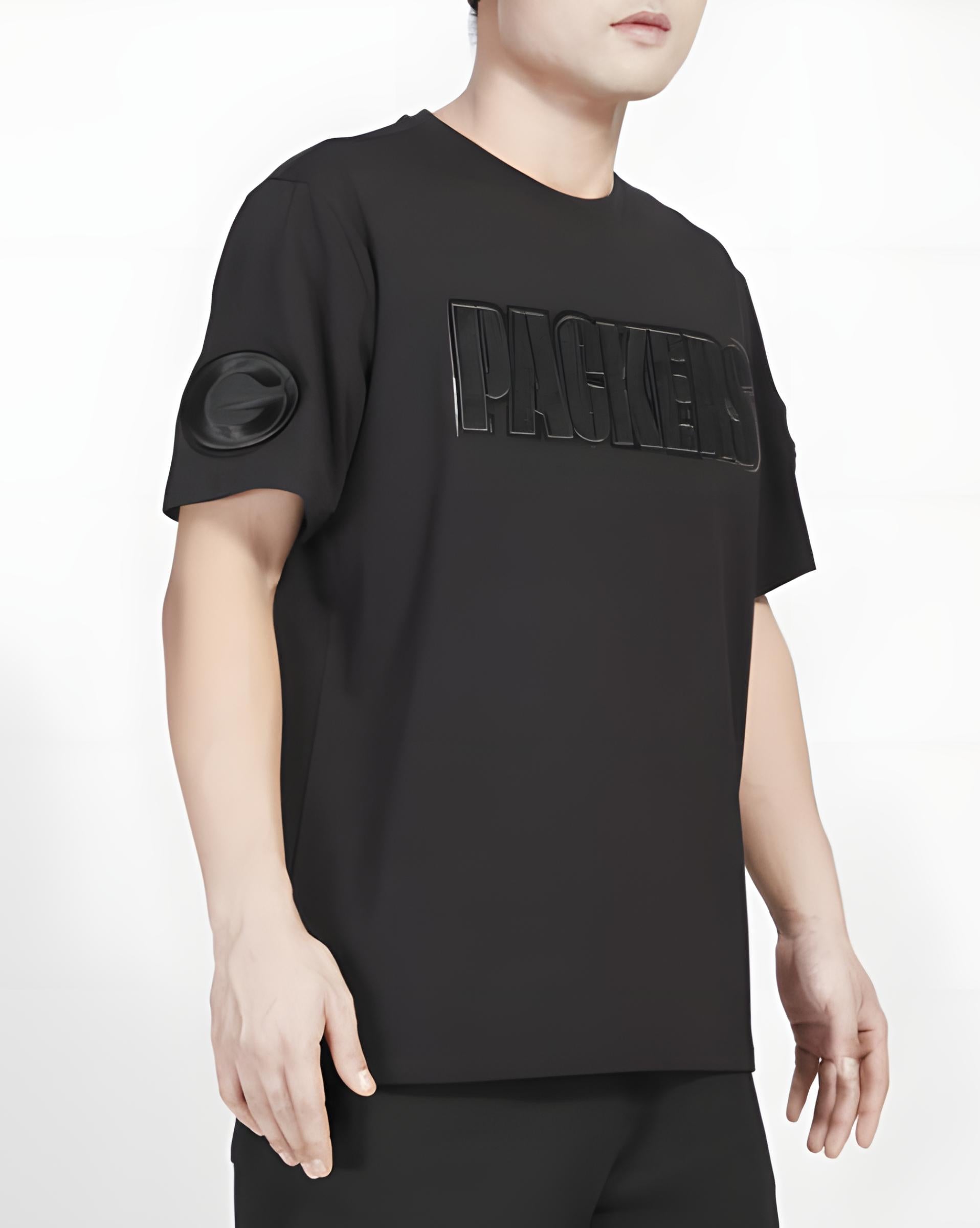 Playera Fútbol Americano Triple Black NFL Packers