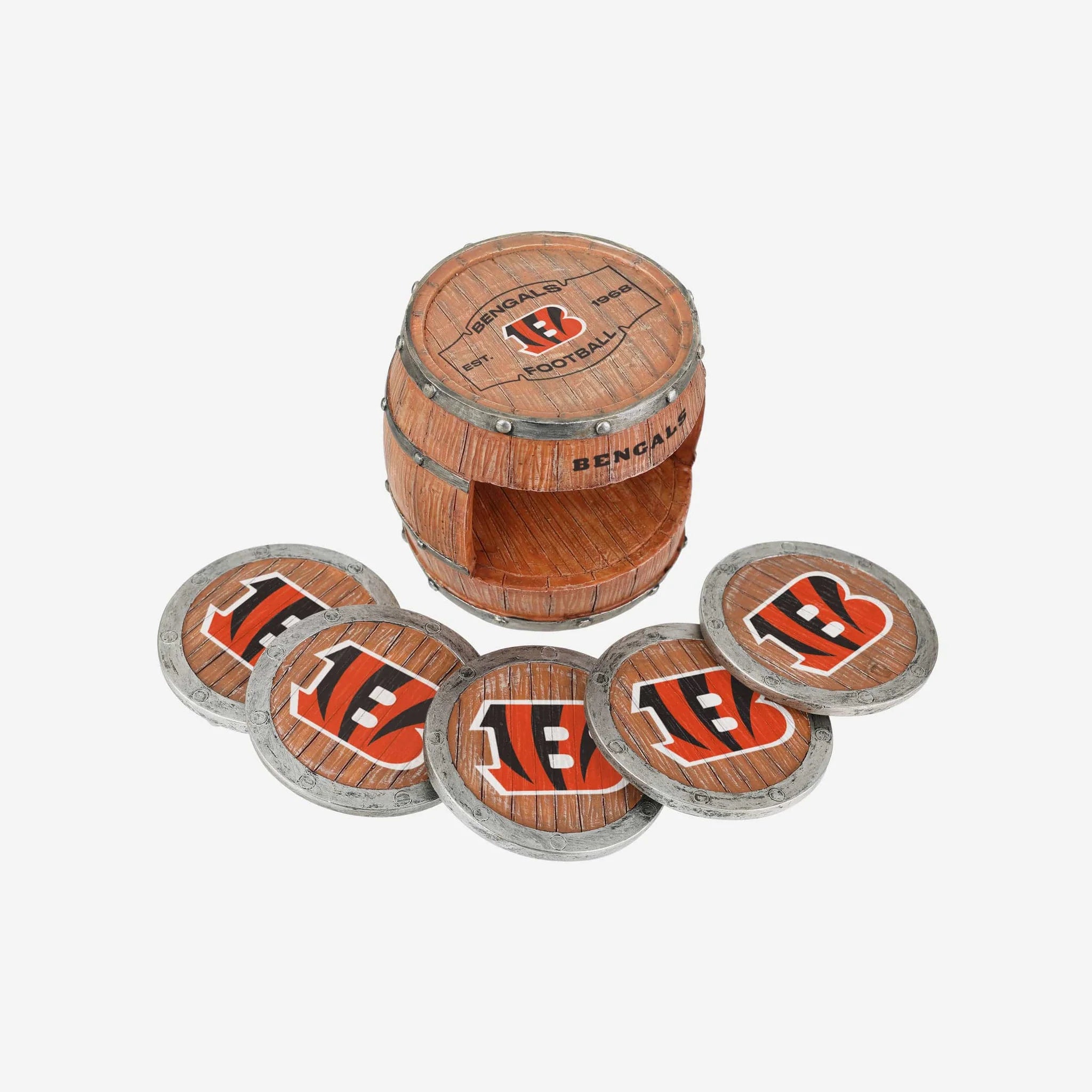 Porta Vaso Barril Foco Cincinnati Bengals