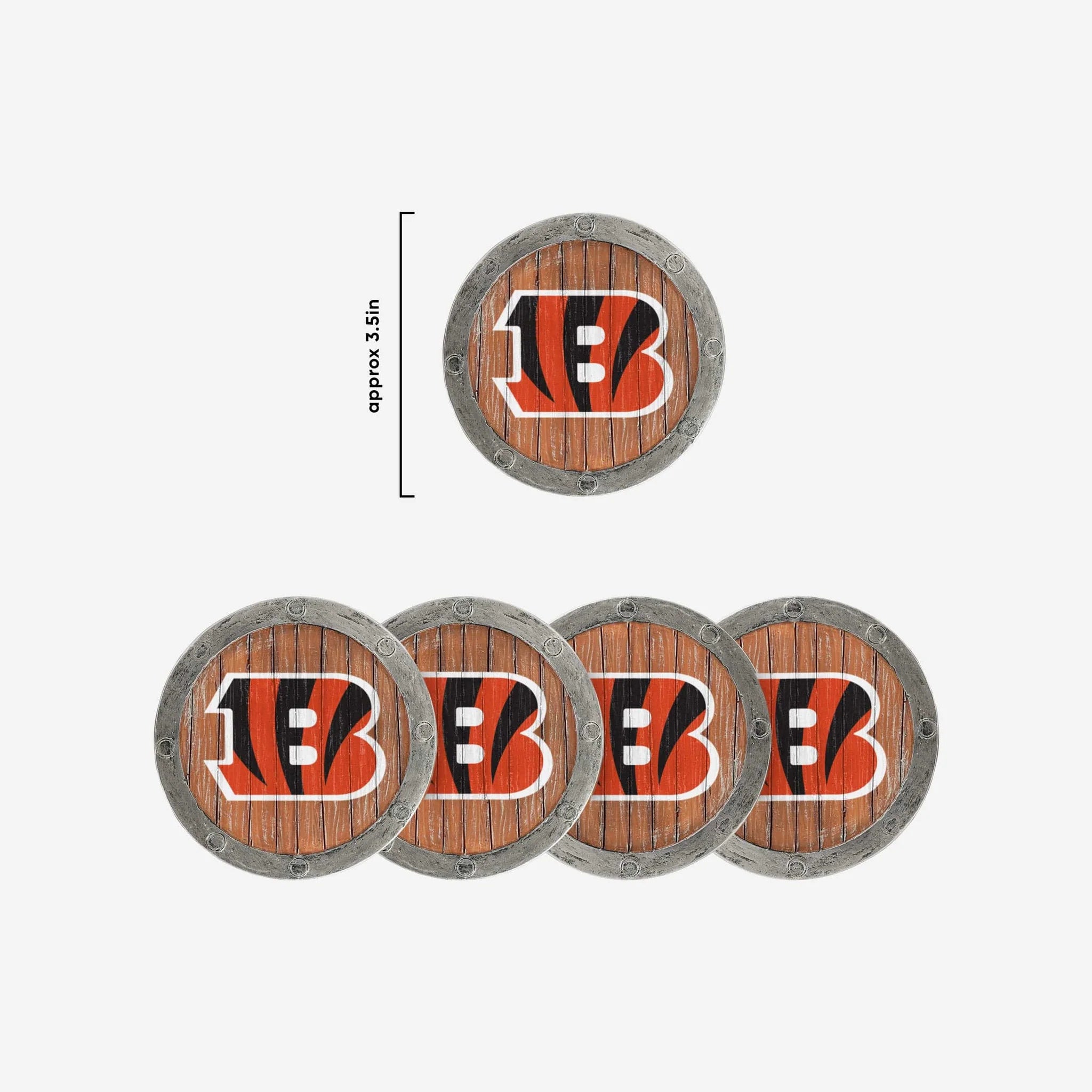 Porta Vaso Barril Foco Cincinnati Bengals