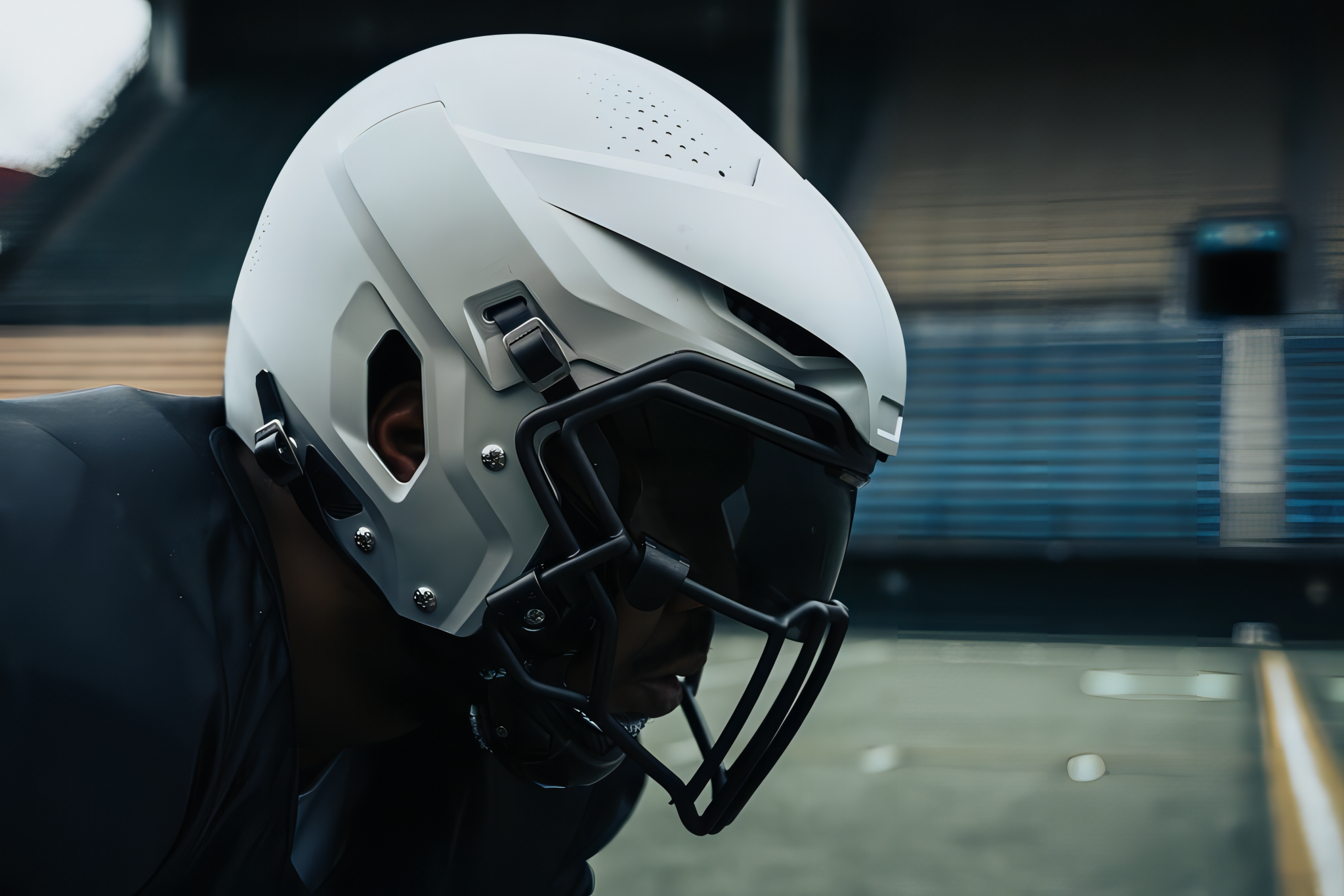 Casco Fútbol Americano Vicis Zero2 Trench Adulto Blanco