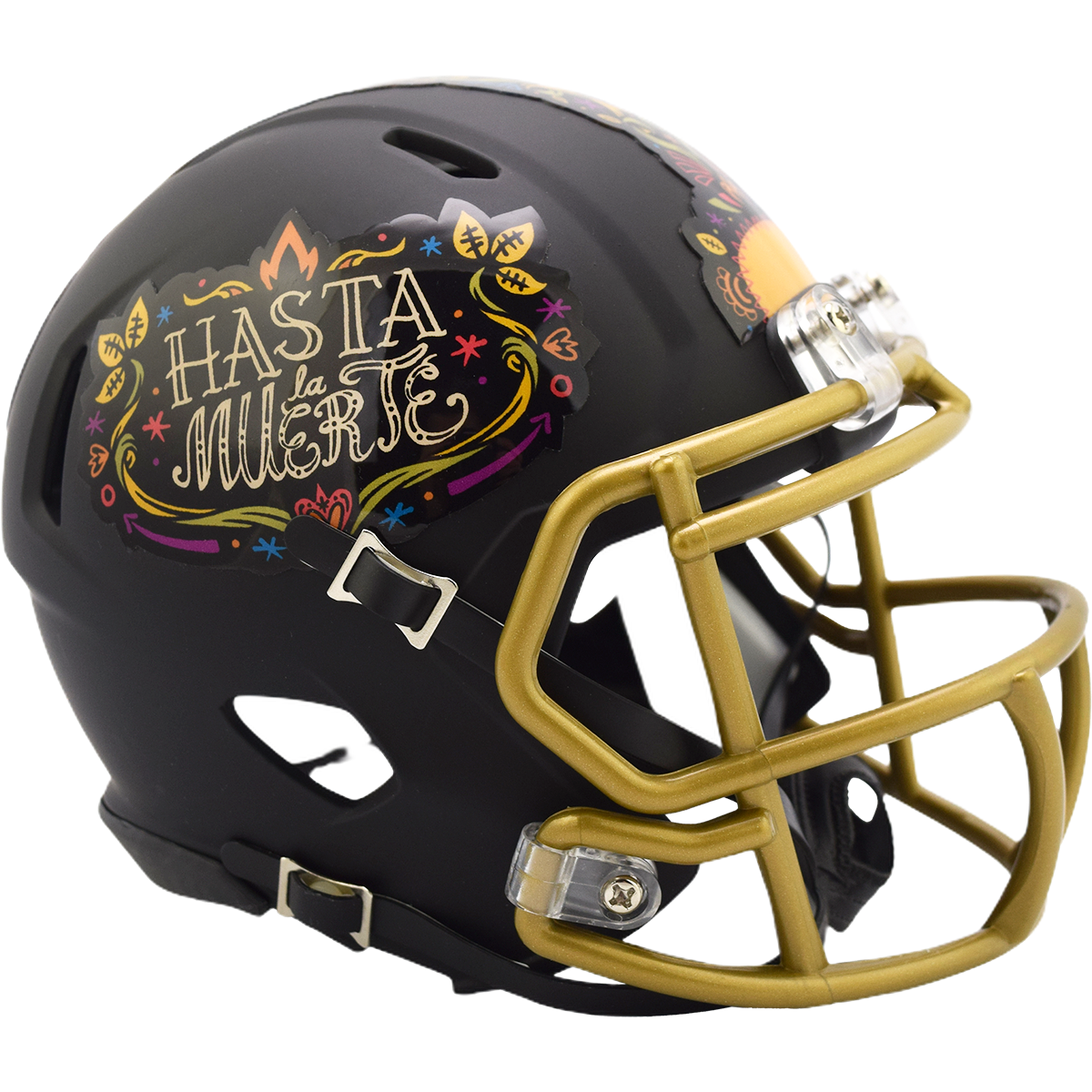 Casco Mini Speed Riddell NFL Edición Hasta La Muerte 2025