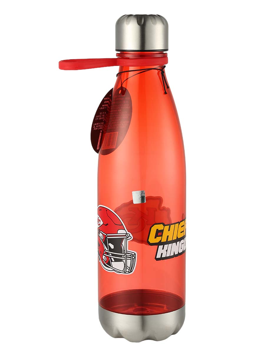 Botella De Plástico NFL Water Bottle 750ml Chiefs