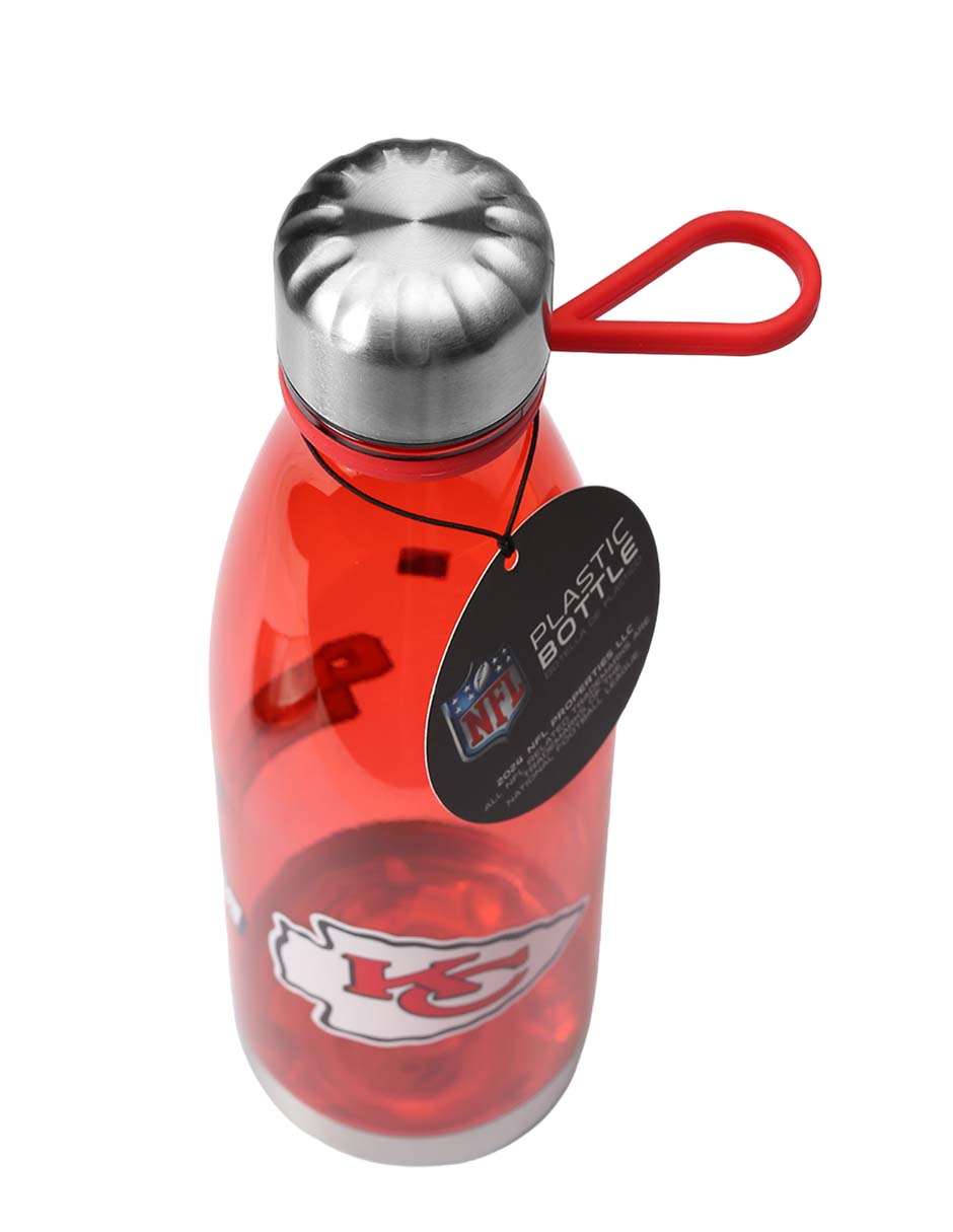 Botella De Plástico NFL Water Bottle 750ml Chiefs