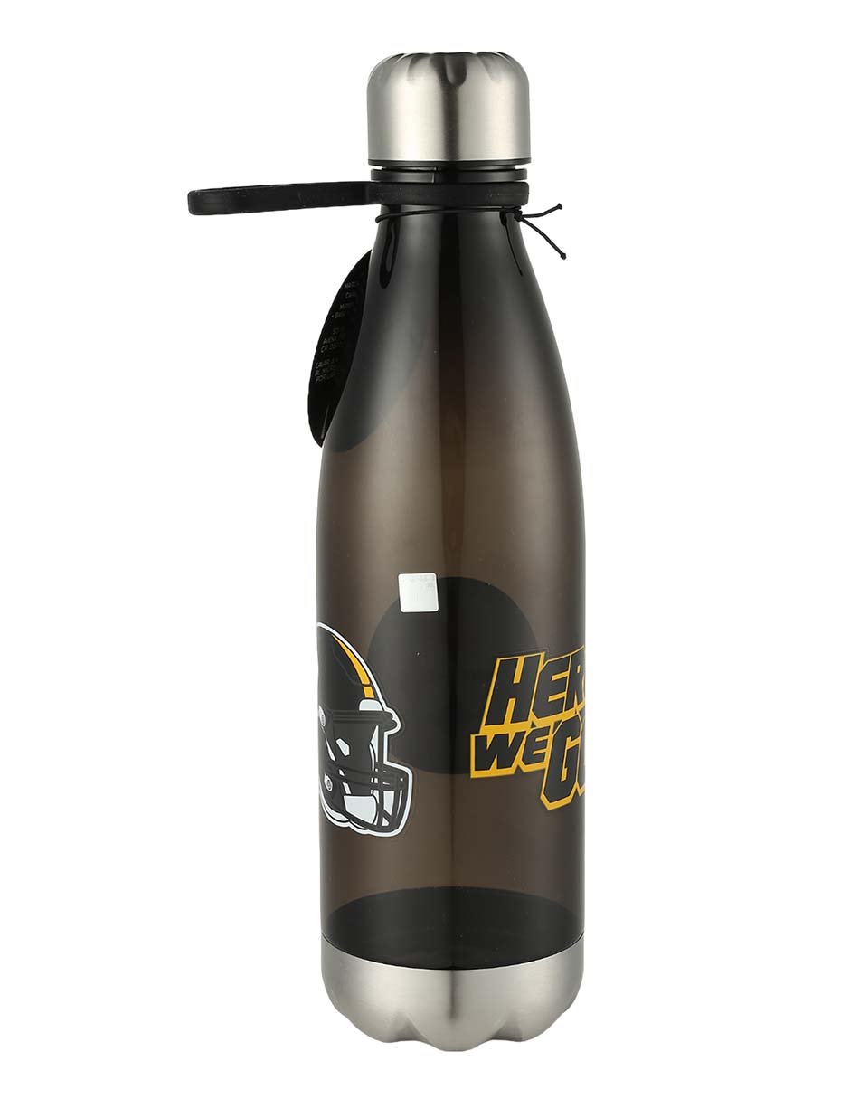 Botella De Plástico NFL Water Bottle 750ml Steelers