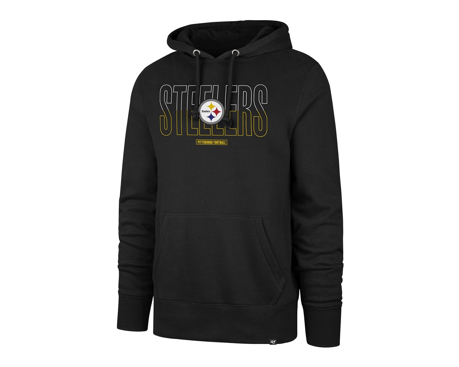 Sudadera 47 Brand 22 Squad Steelers Hombre