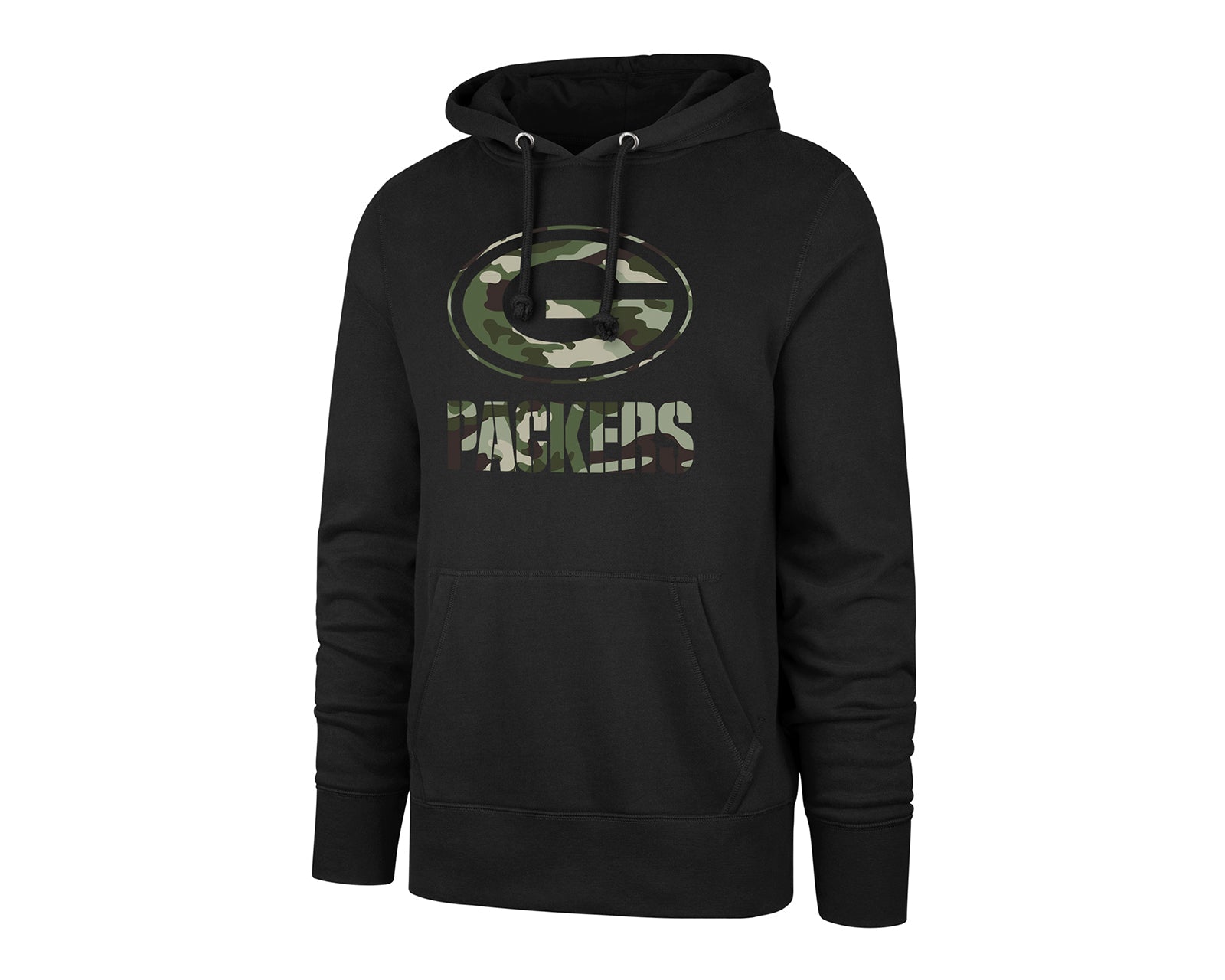 Sudadera 47 Brand 22 Camo Packers Hombre