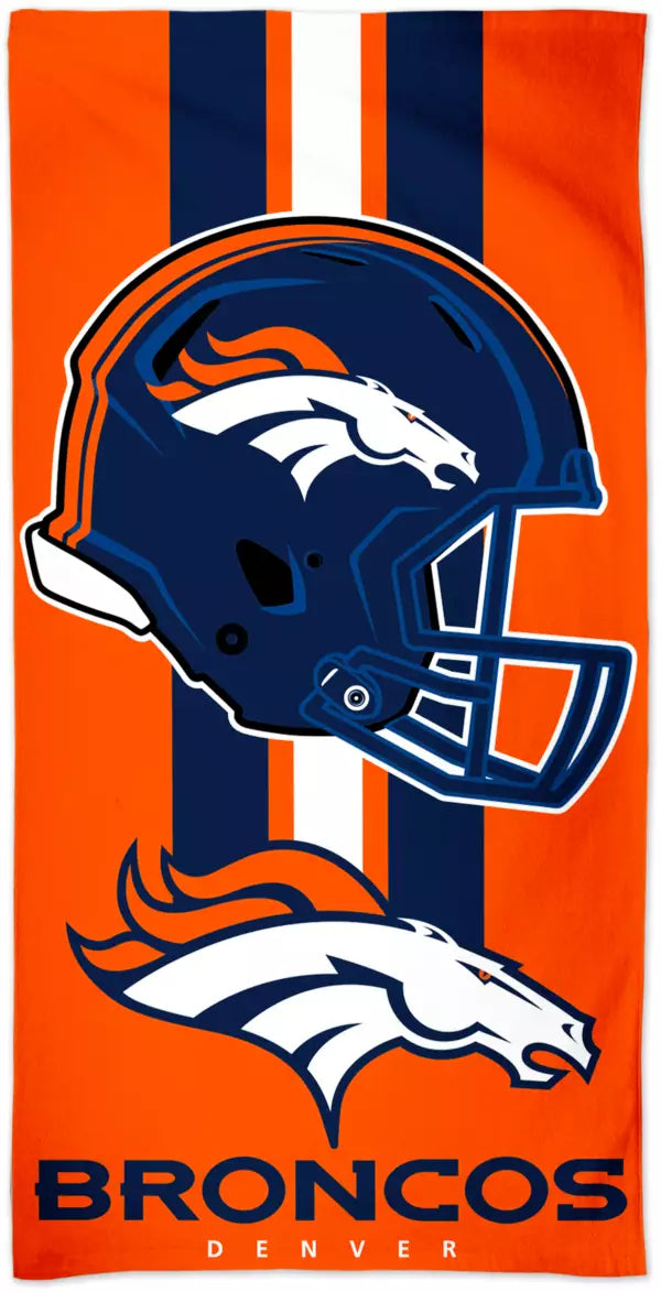 Toalla Fiber Beach Towel Broncos