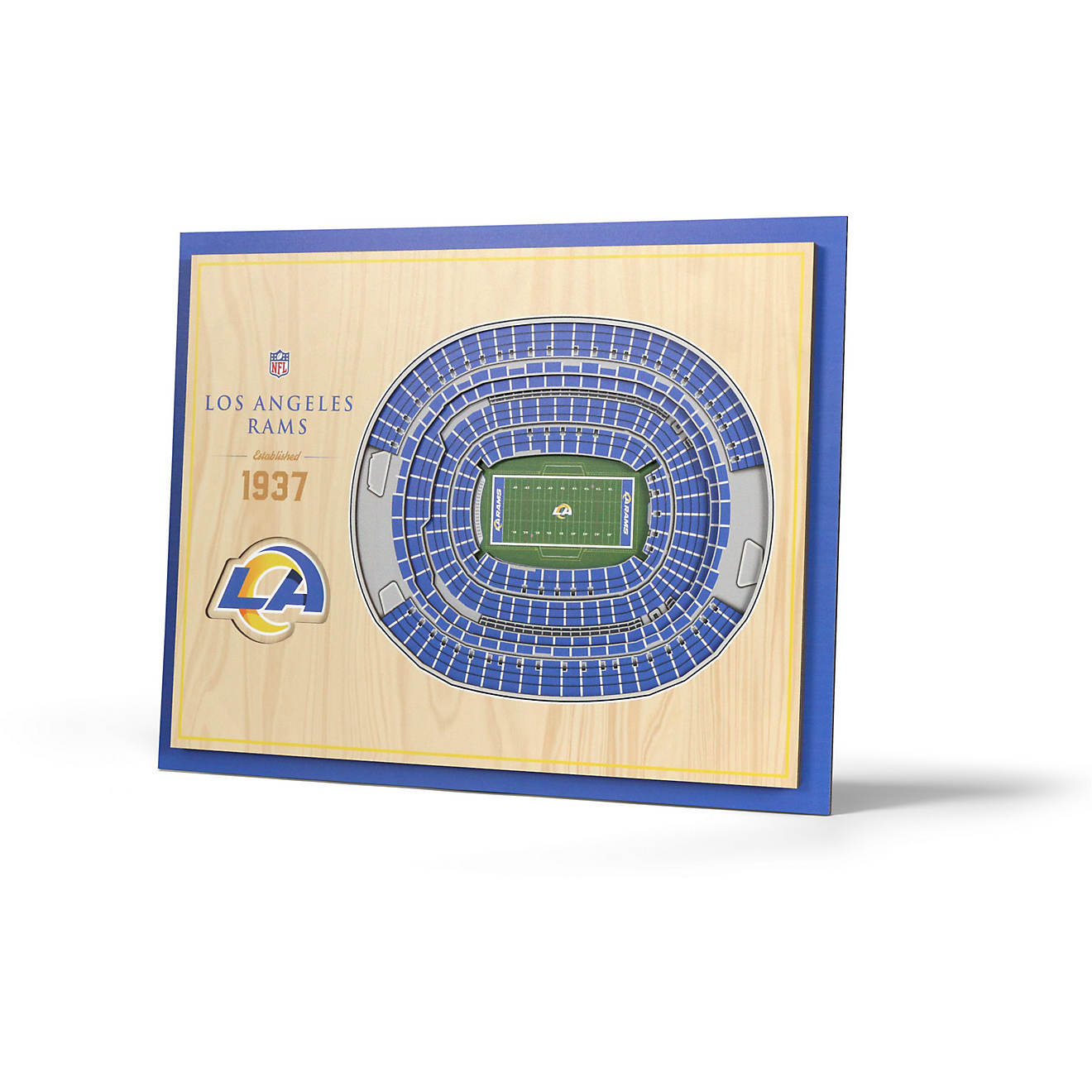 Cuadro 3D Stadium View Rams