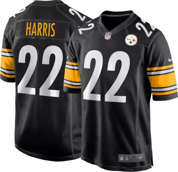 Jersey Game Yth Steelers Harris Tc Juvenil