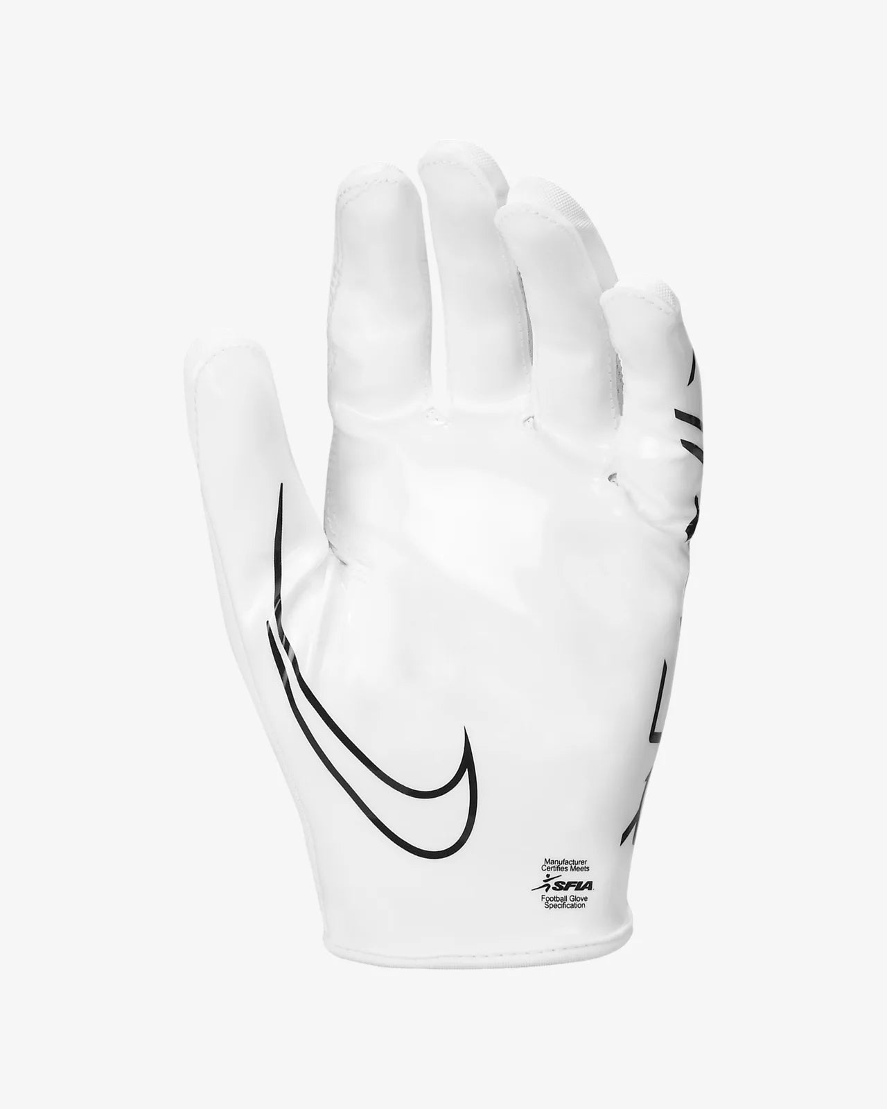 Guantes de Receptor Nike Vapor Jet 7.0 Blanco Adulto