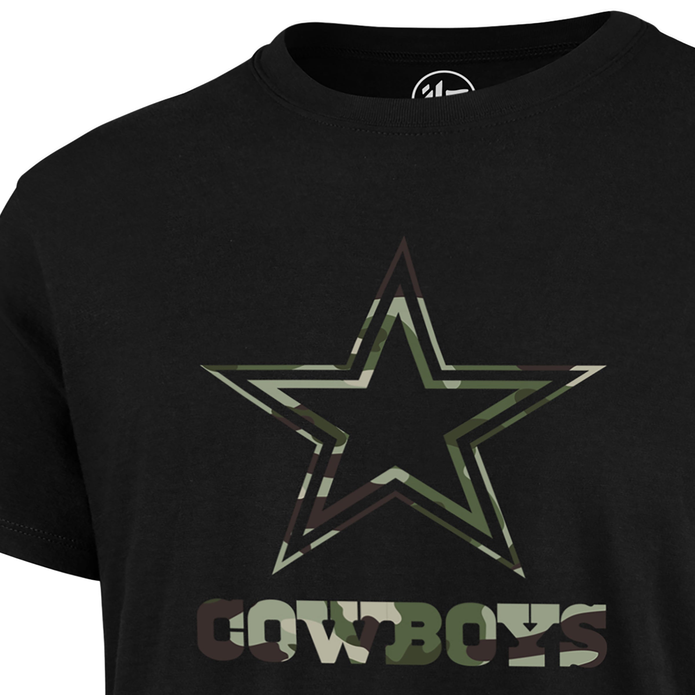 Playera 47 Brand 21 Camo Cowboys