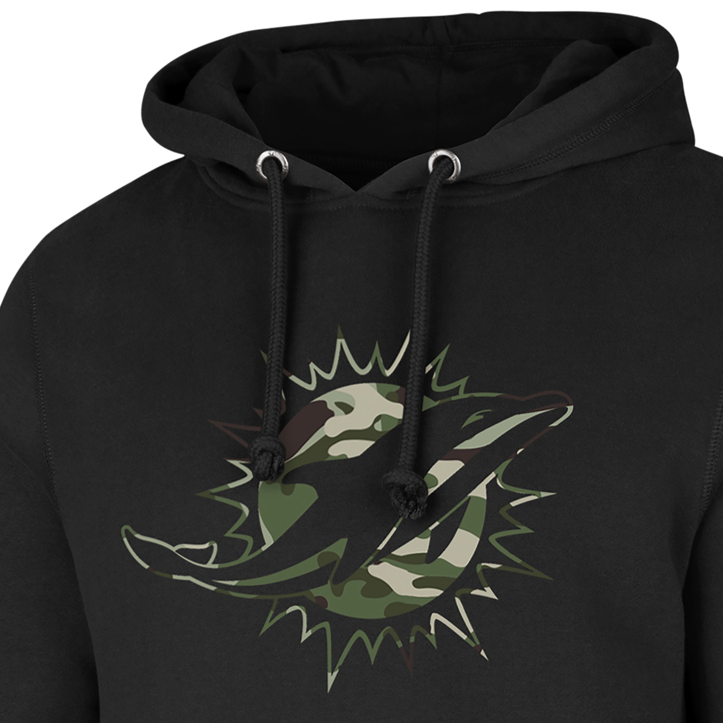 Sudadera 47 Brand 22 Camo Dolphins Hombre