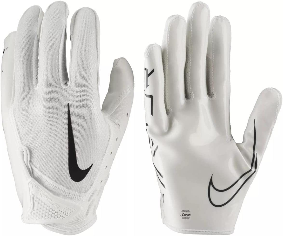 Guantes de Receptor Nike Vapor Jet 7.0 Blanco Adulto