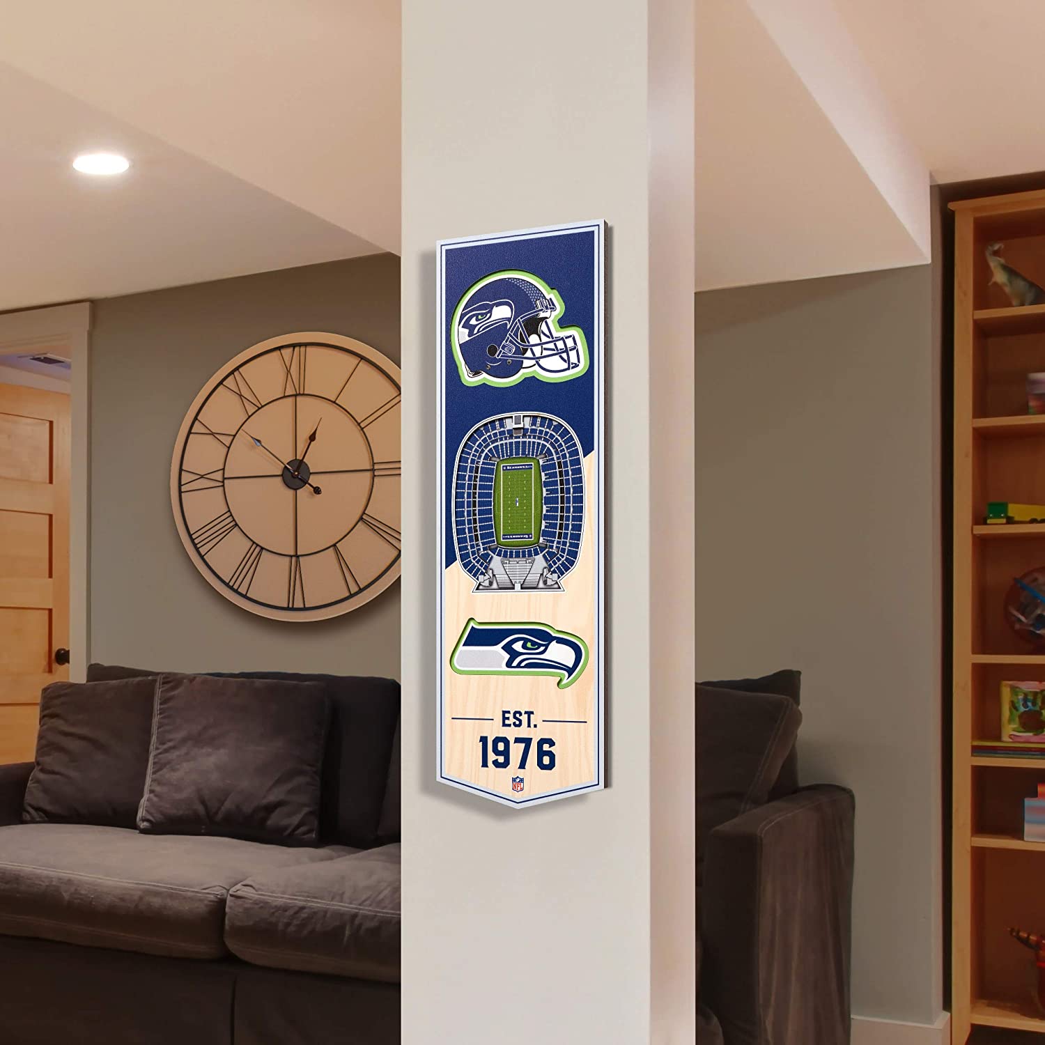 Cuadro Banner 3D Stadium Seahawks