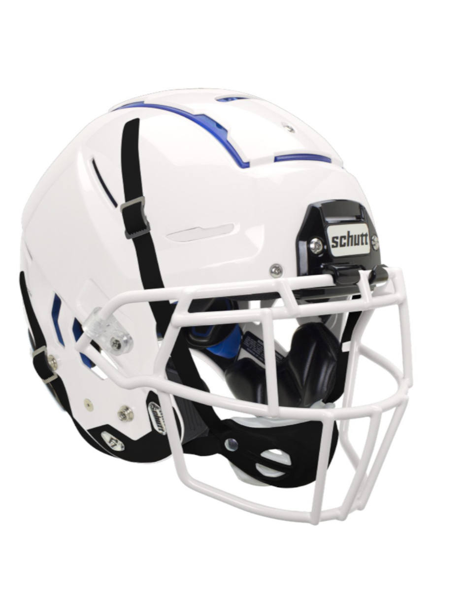 Casco Fútbol Americano Schutt F7 VTD Collegiate Adulto Blanco