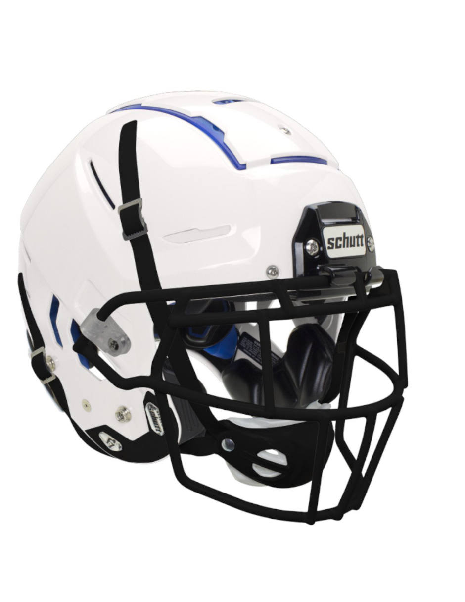 Casco Fútbol Americano Schutt F7 VTD Collegiate Adulto Blanco