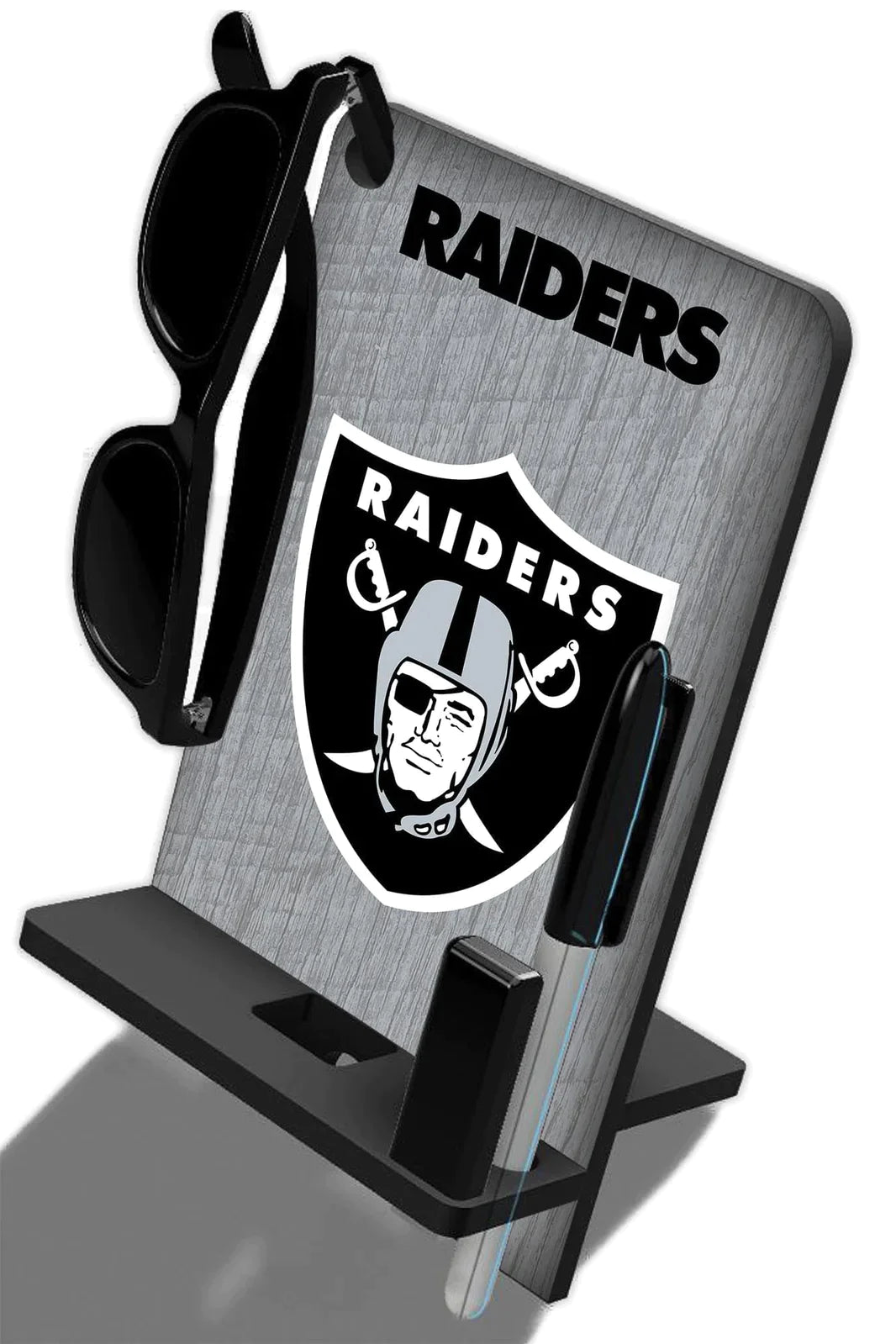 Base de escritorio para Celular Phone Stand NFL Raiders