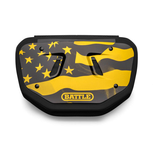 Back Plate Battle Chrome Flag 2.0 Adulto