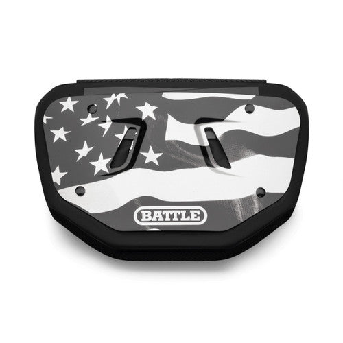 Back Plate Battle Chrome Flag 2.0 Adulto