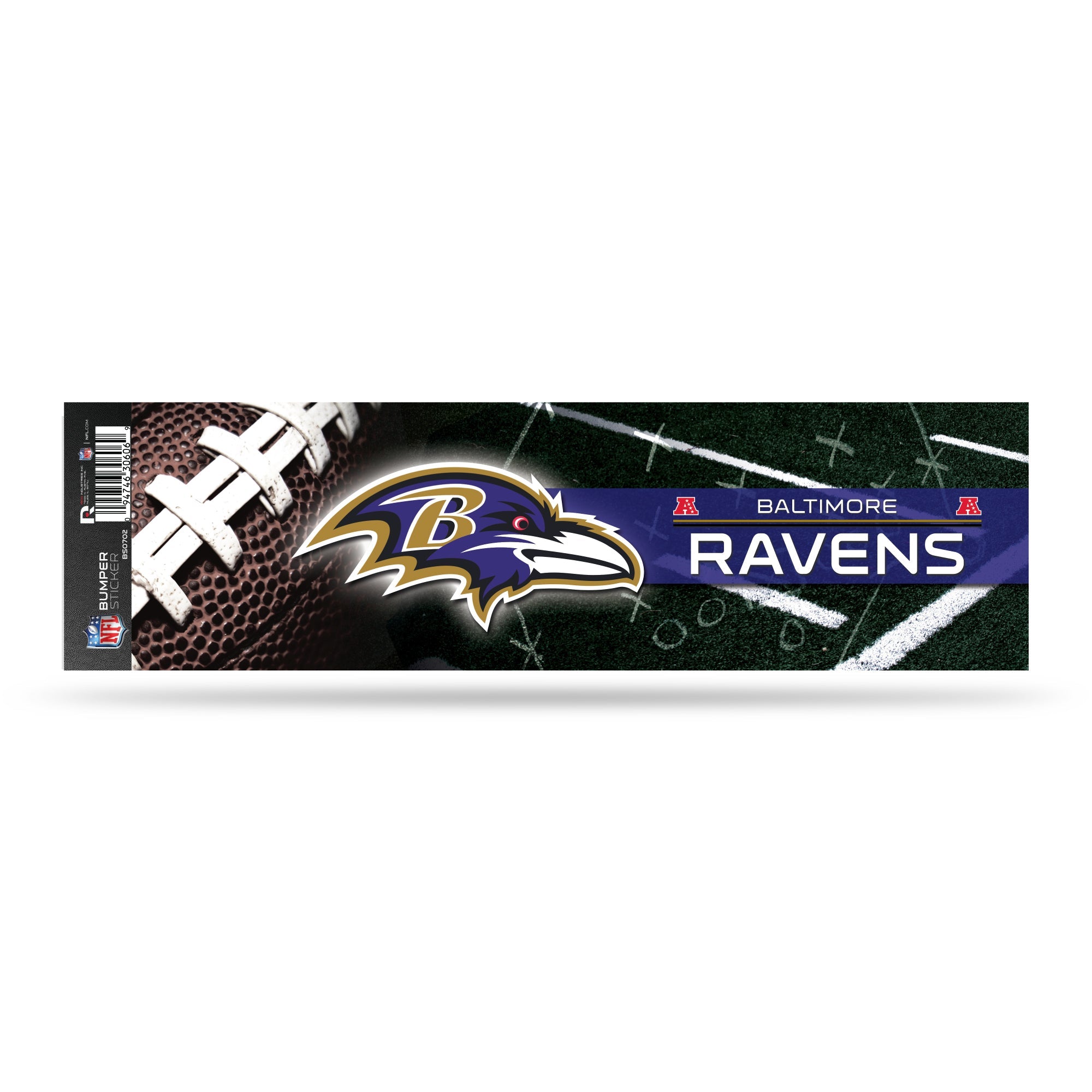 Calcomania Bumper Sticker Ravens