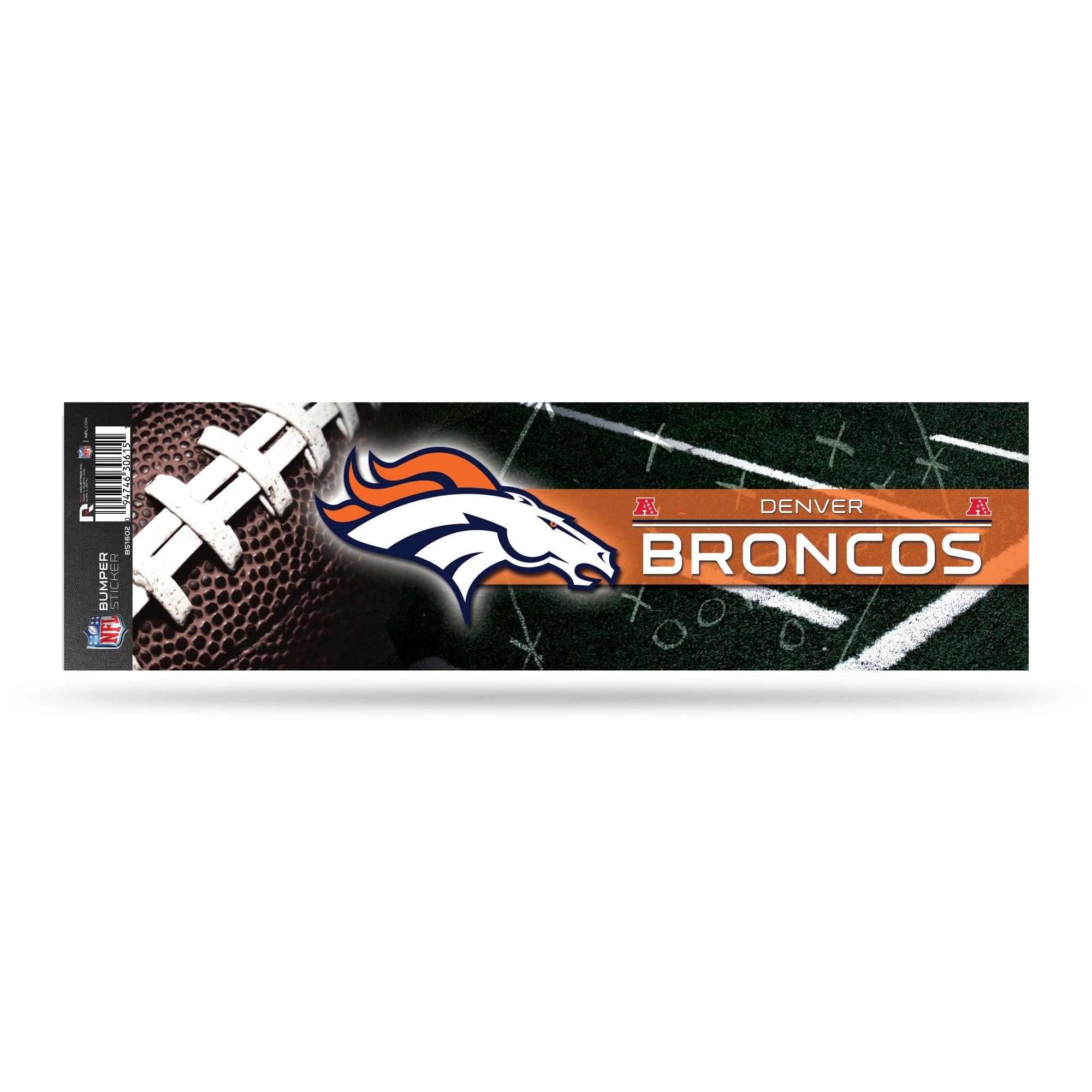 Calcomanía Bumper Sticker Broncos