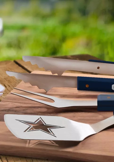 Bbq Set 3 Pzas You The Fan Cowboys