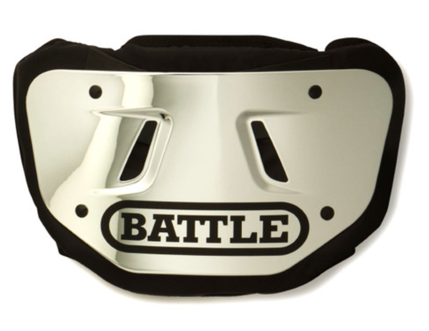 Back Plate Battle Chrome Adulto