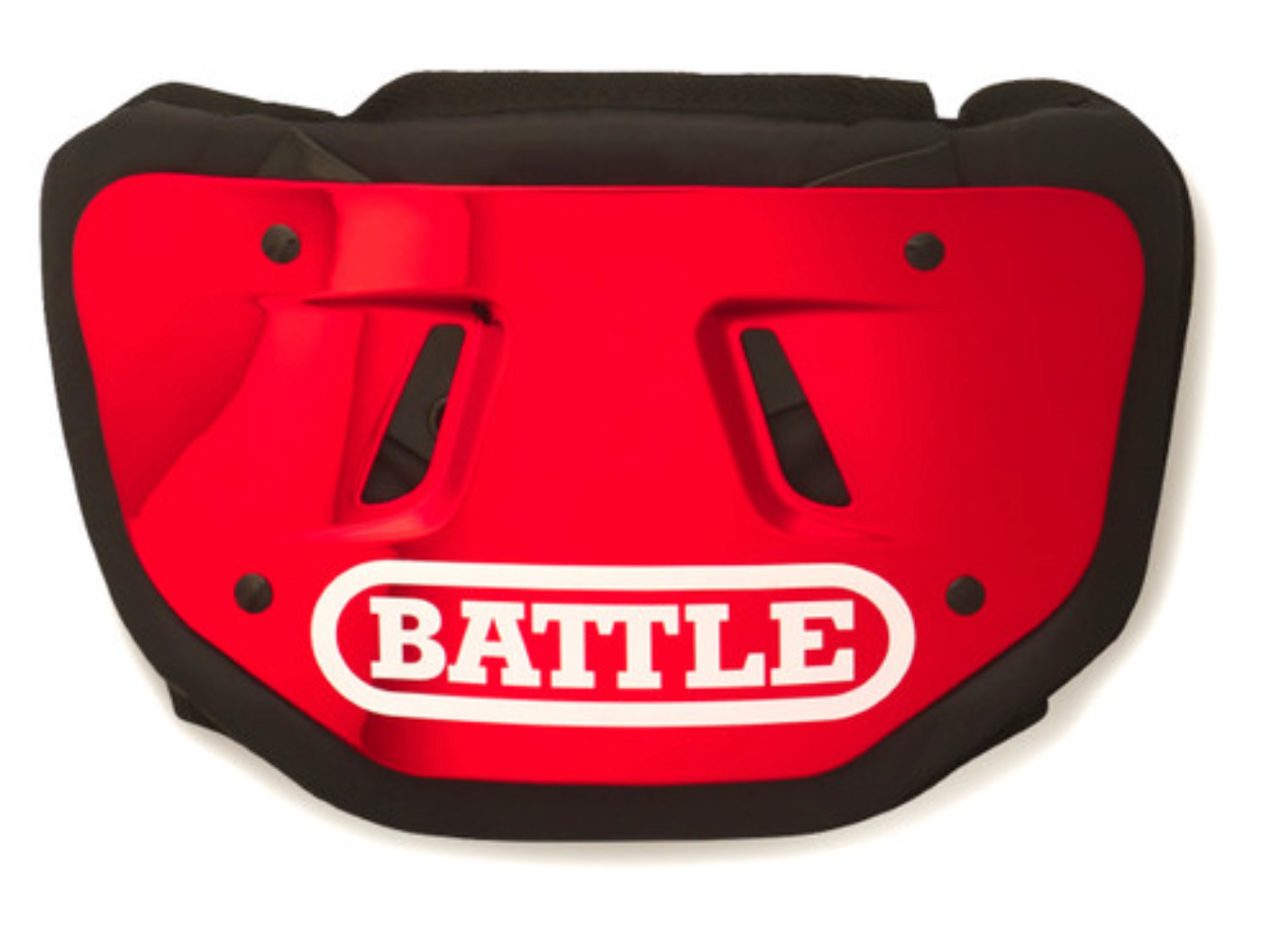 Back Plate Battle Chrome Adulto