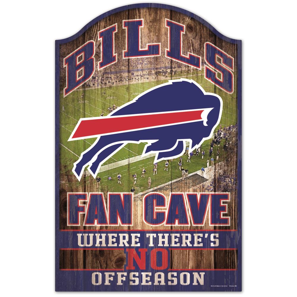 Letrero Madera WinCraft Fan Cave Bills