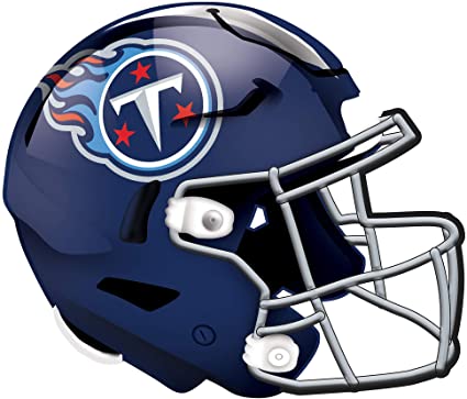 Letrero Madera Authentic Helmet Titans