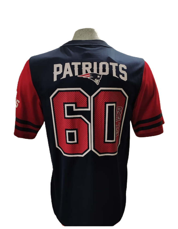 Playera Jersey NFL 18 Patriots Hombre