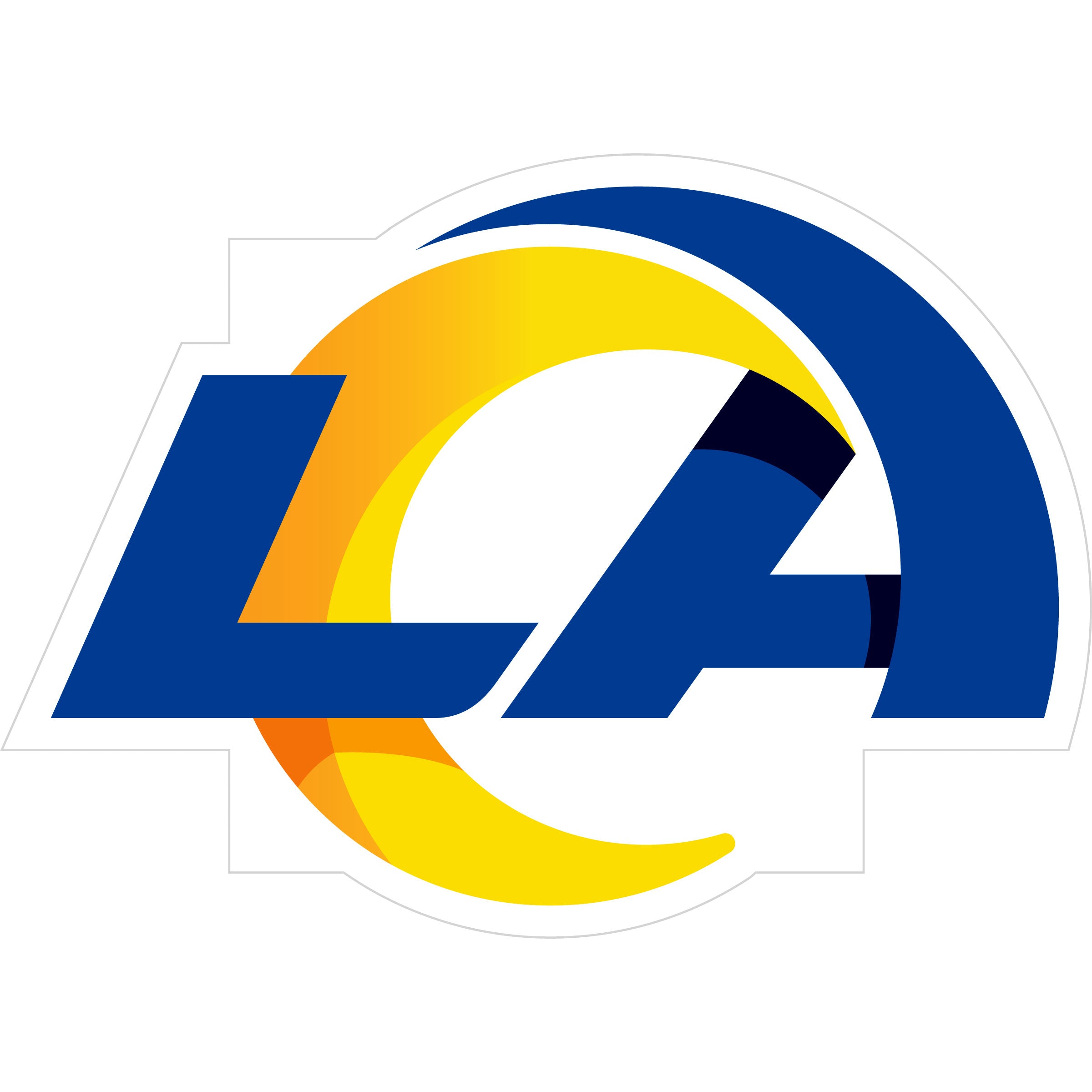 Calcomanía Logo Siskiyou Rams
